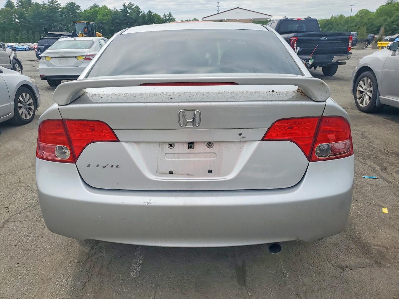 2008 Honda Civic Lx Silver vin: 2HGFA16518H332425