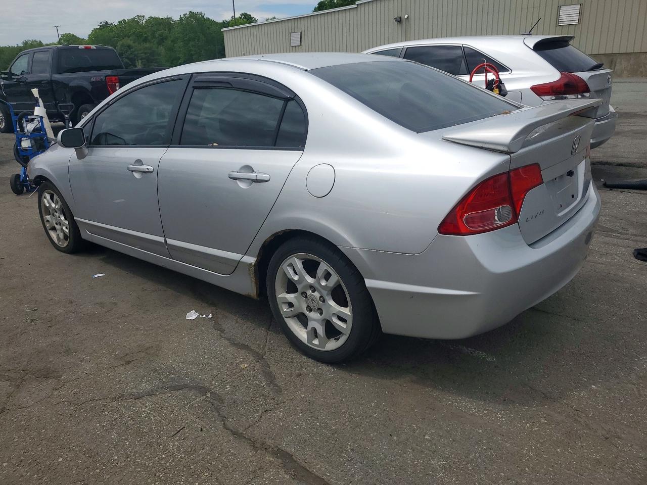 2008 Honda Civic Lx Silver vin: 2HGFA16518H332425