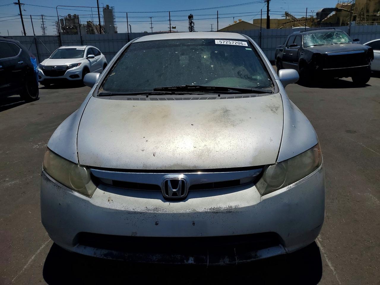 2008 Honda Civic Lx Silver vin: 2HGFA16518H337544