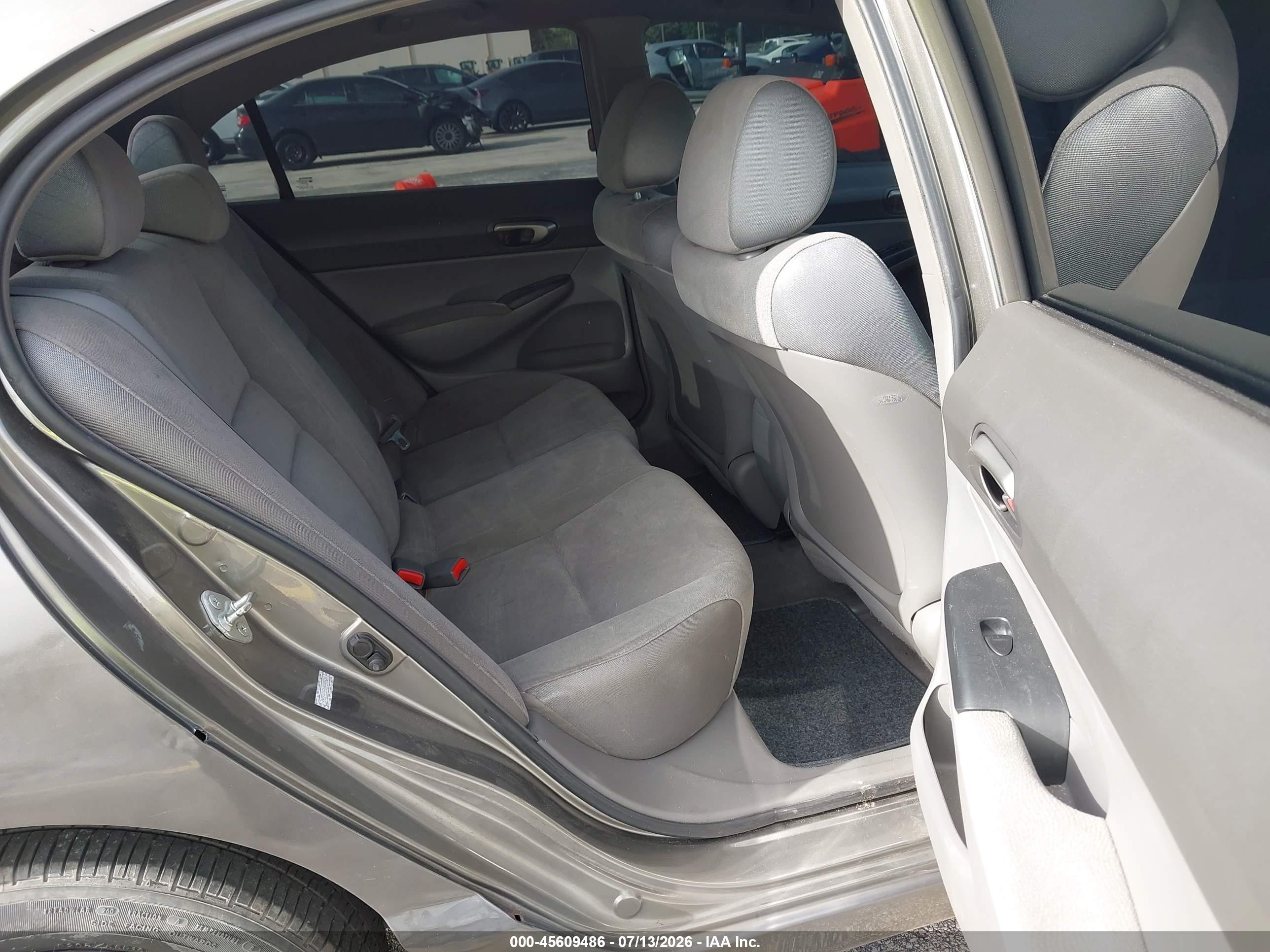 2008 Honda Civic Lx Серый vin: 2HGFA16518H340525