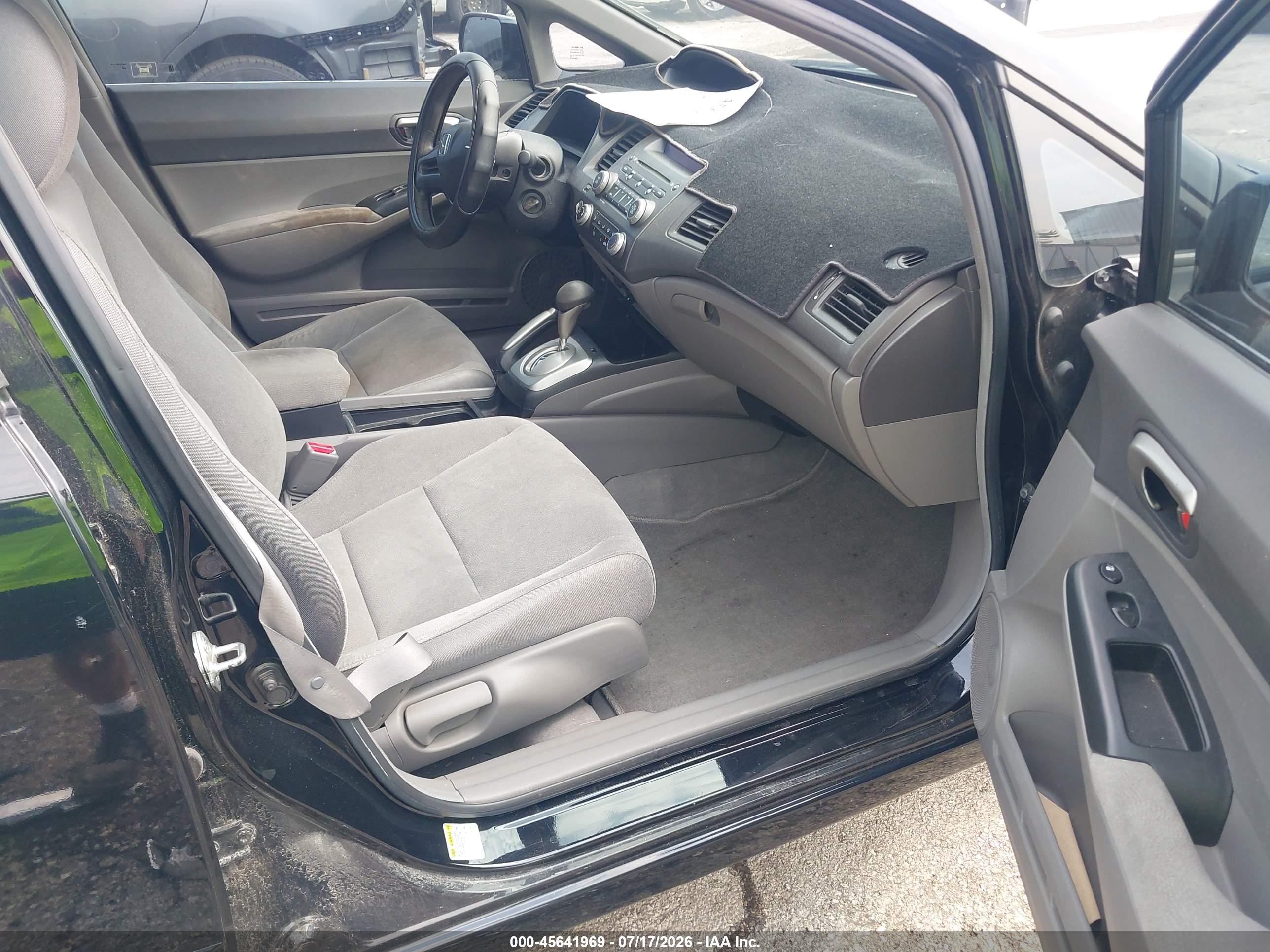 2008 Honda Civic Lx Черный vin: 2HGFA16518H348446