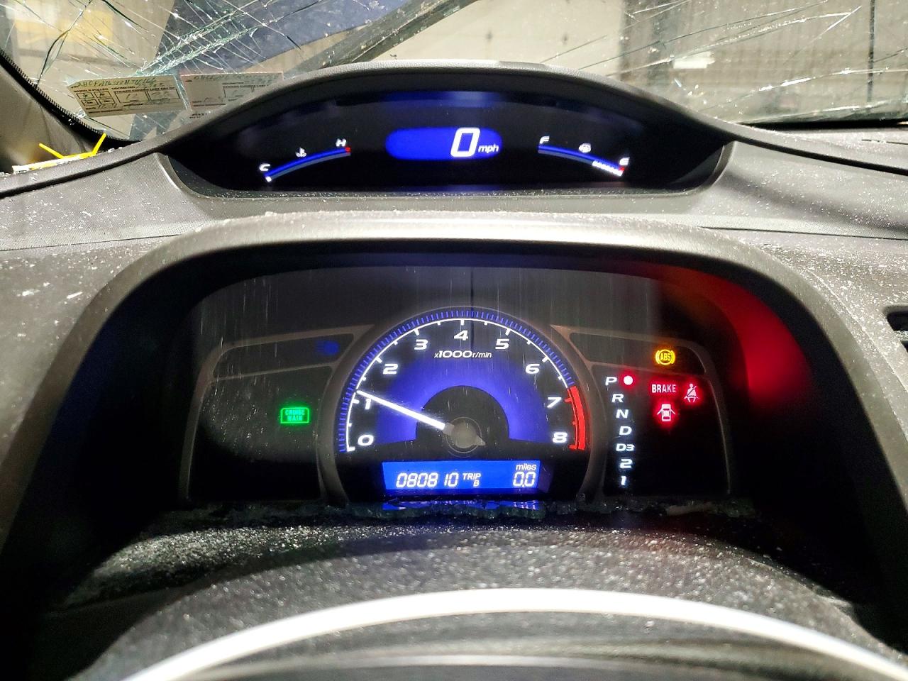2008 Honda Civic Lx Blue vin: 2HGFA16518H511466