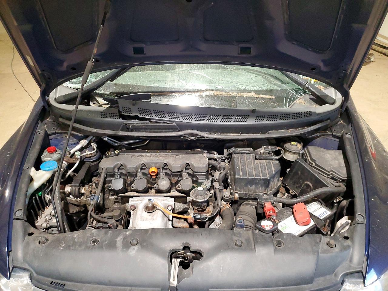 2008 Honda Civic Lx Blue vin: 2HGFA16518H511466