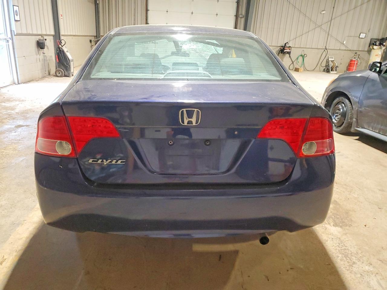 2008 Honda Civic Lx Blue vin: 2HGFA16518H511466