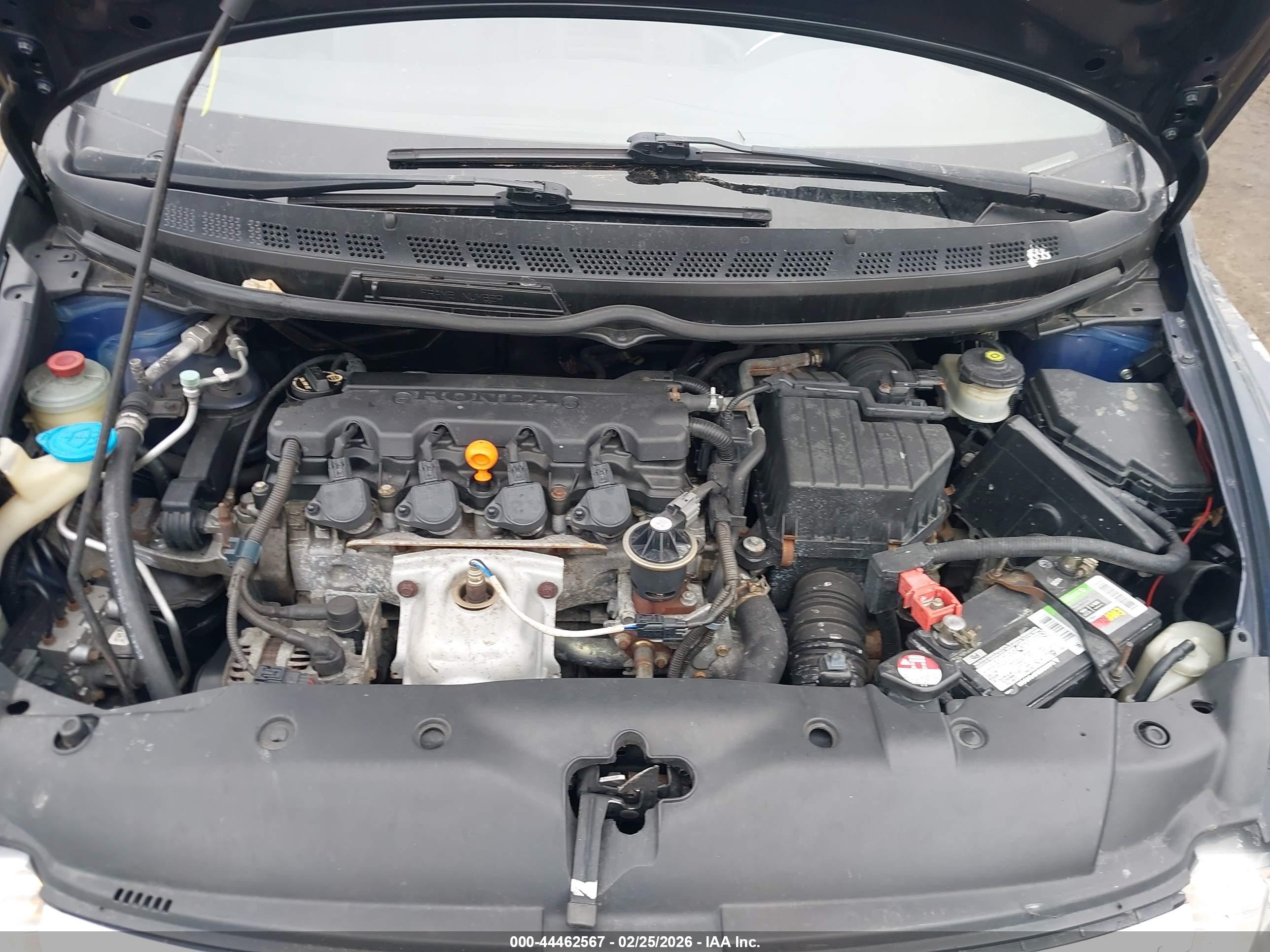 2008 Honda Civic Sdn Lx Blue vin: 2HGFA16518H523598