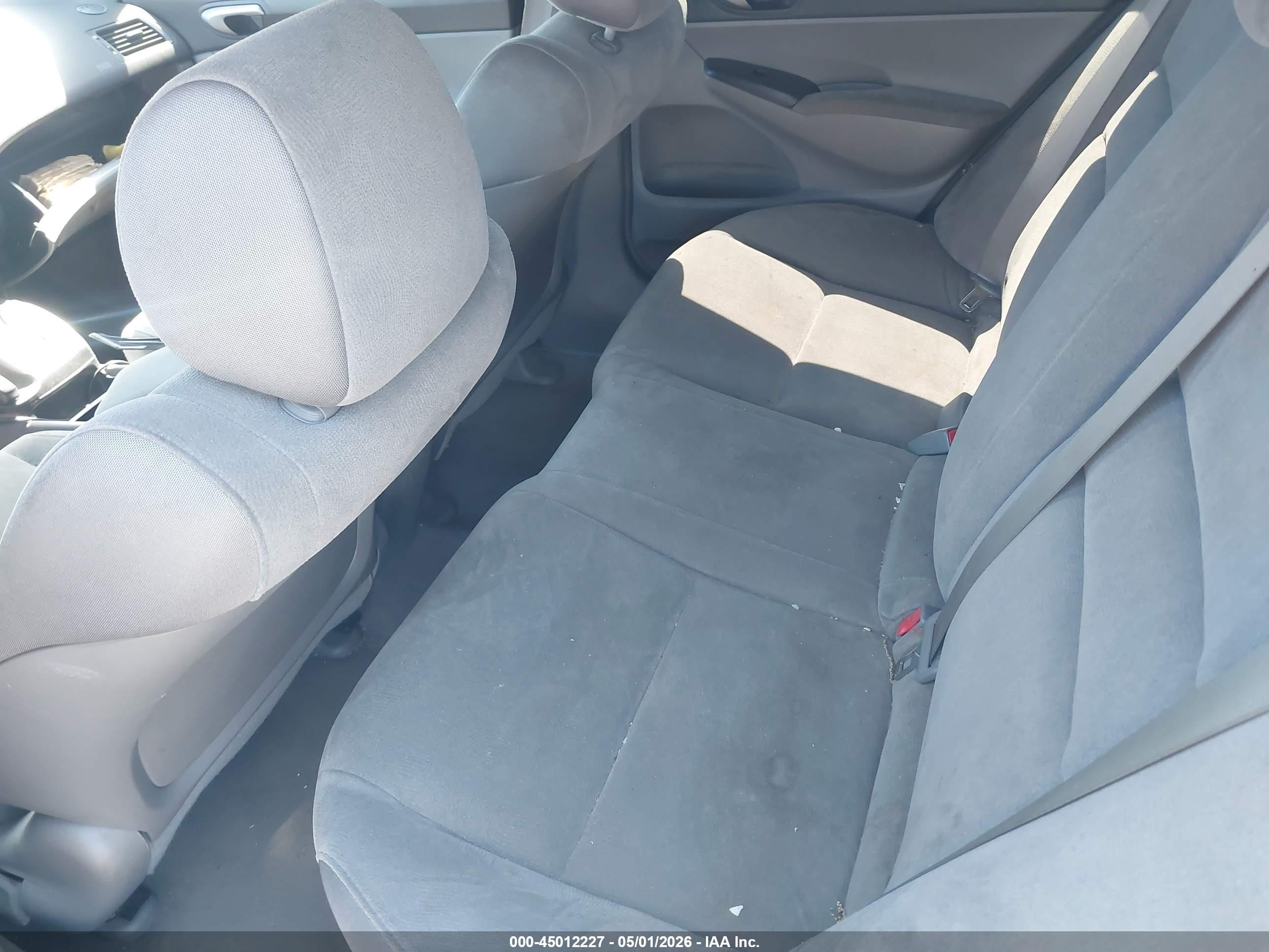2008 Honda Civic Lx Gray vin: 2HGFA16518H525805