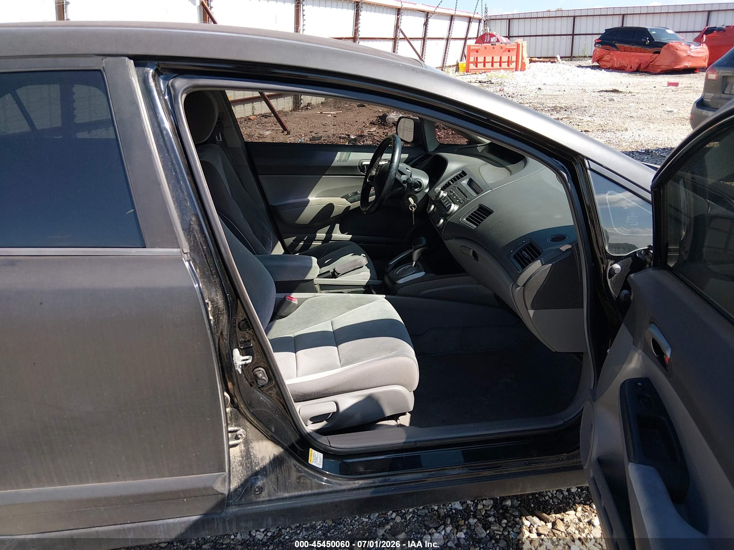 2009 Honda Civic Lx Black vin: 2HGFA16519H303945