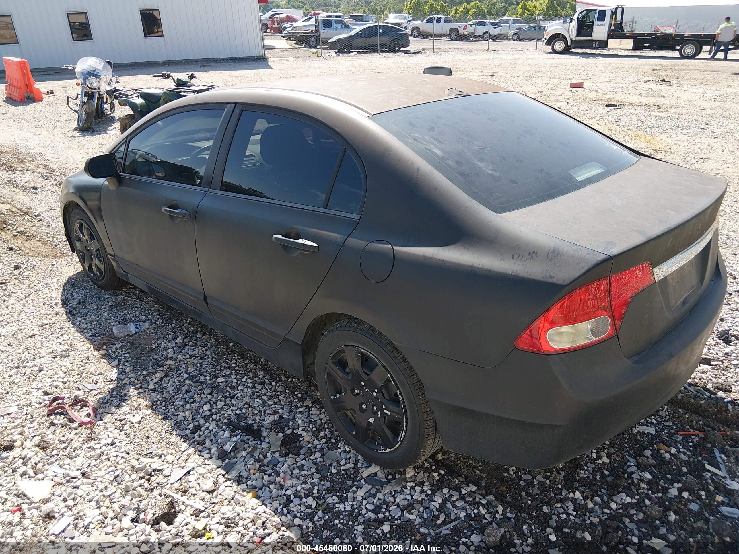 2009 Honda Civic Lx Black vin: 2HGFA16519H303945