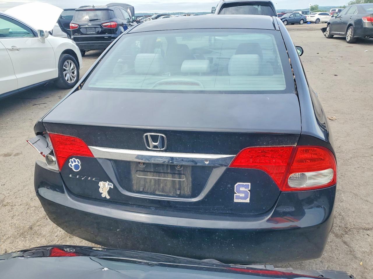 2009 Honda Civic Lx Black vin: 2HGFA16519H311530