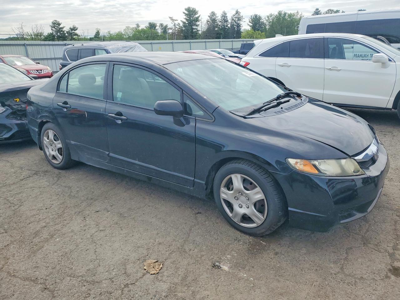 2009 Honda Civic Lx Black vin: 2HGFA16519H311530