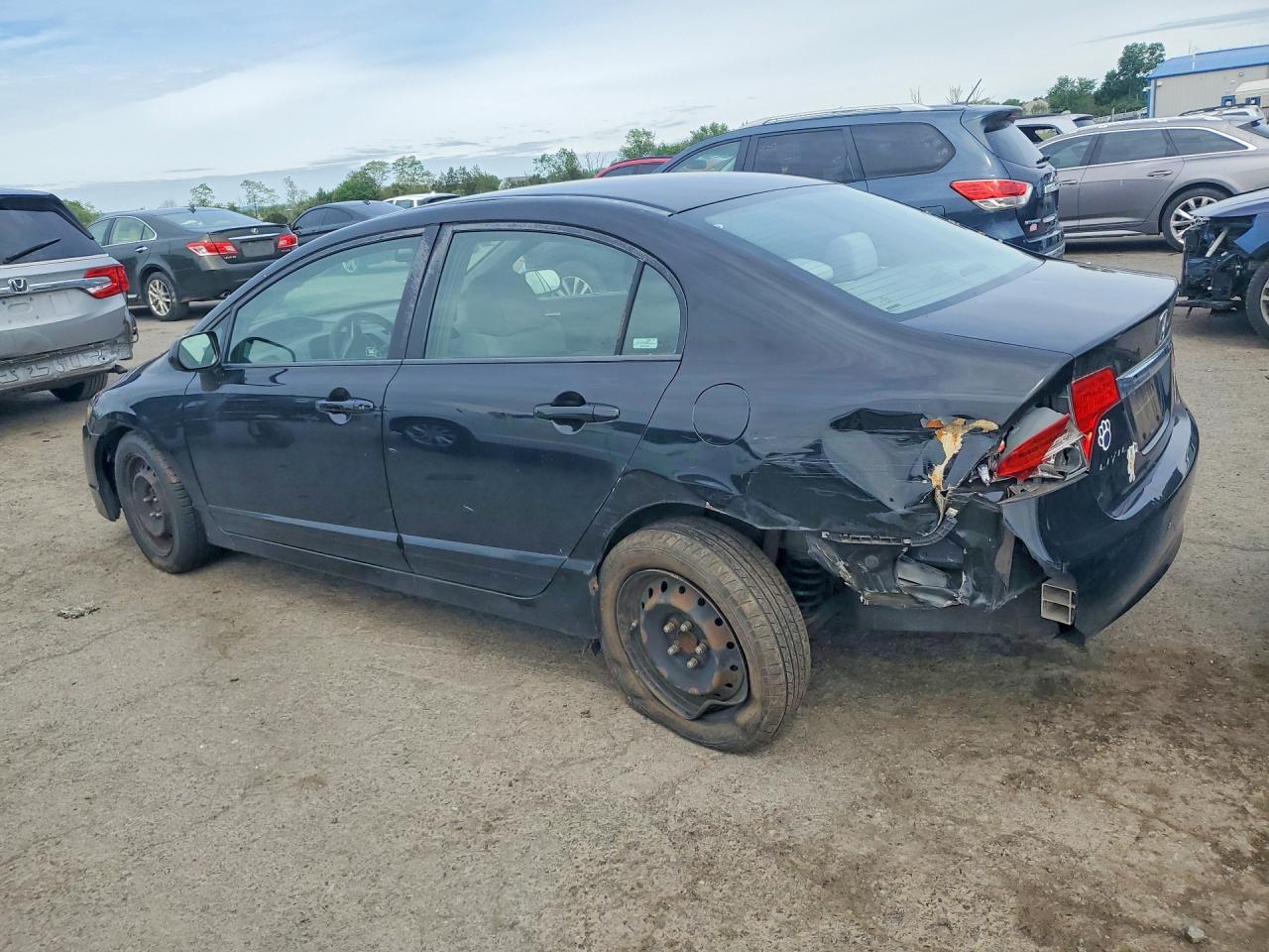 2009 Honda Civic Lx Black vin: 2HGFA16519H311530