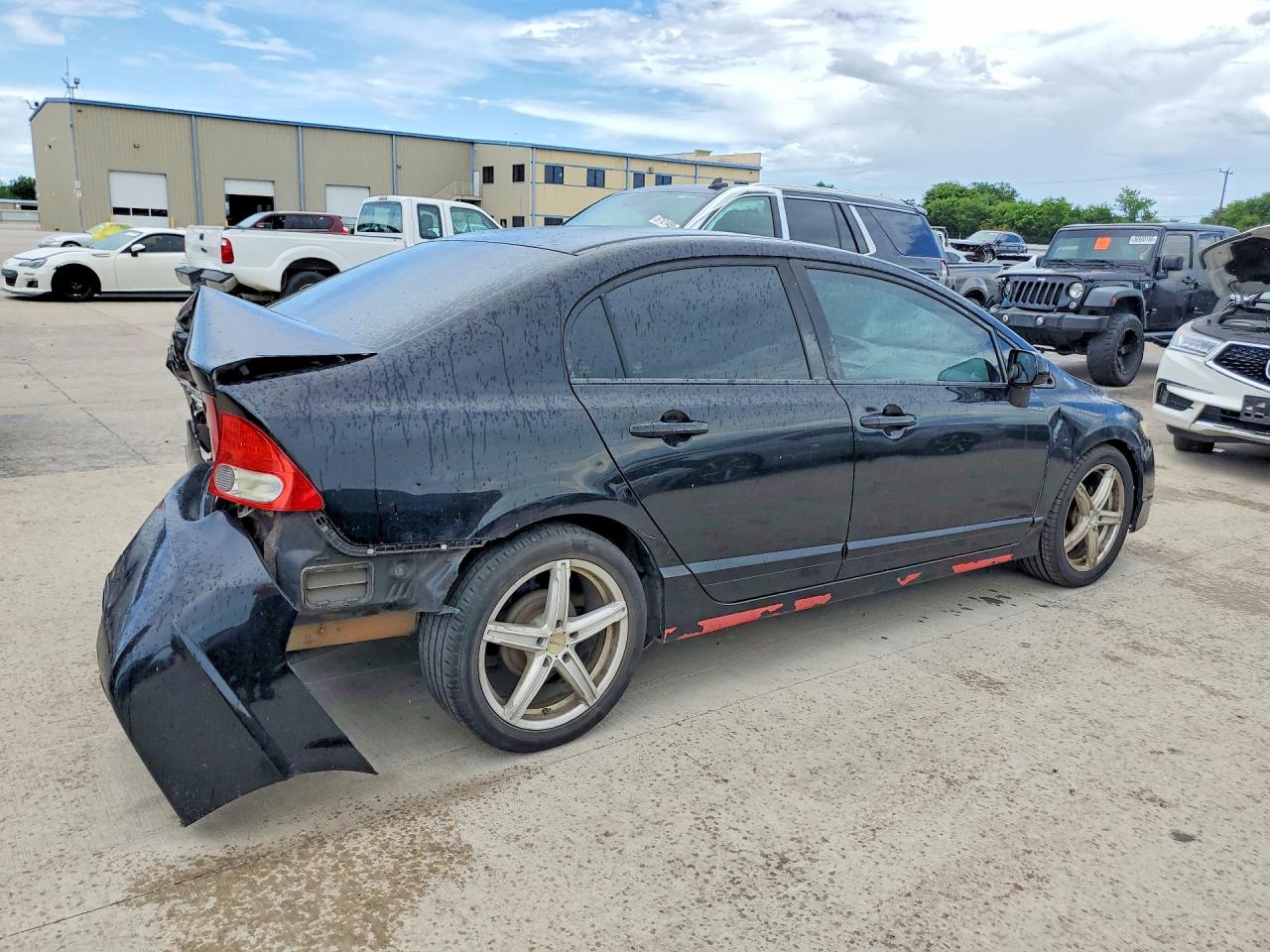2009 Honda Civic Lx Black vin: 2HGFA16519H316873