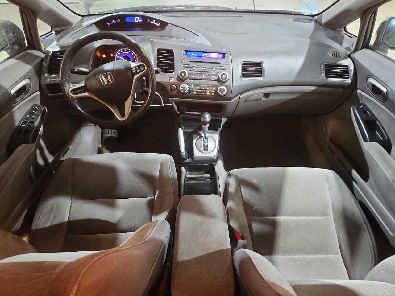 2009 Honda Civic Lx Gray vin: 2HGFA16519H343653