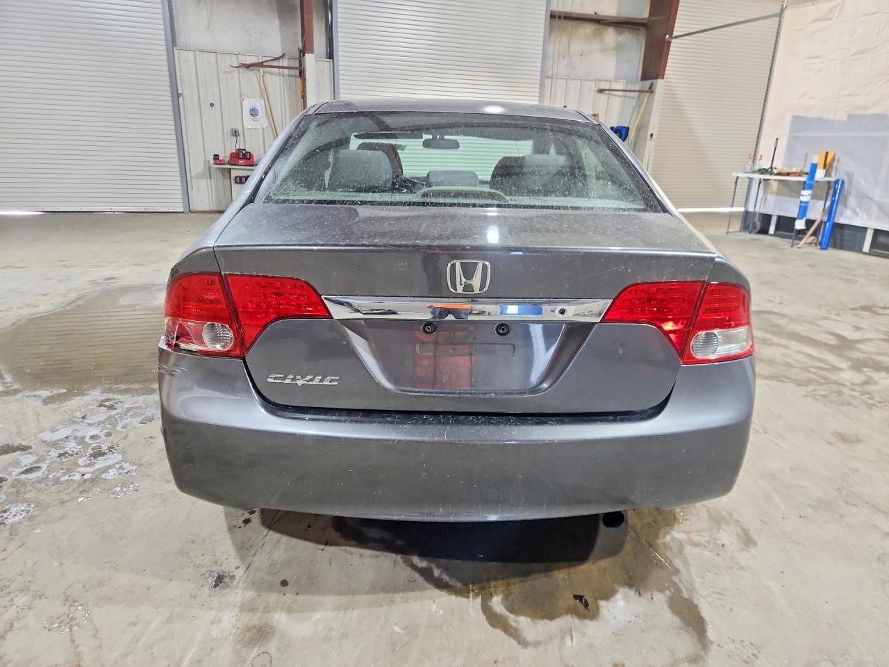 2009 Honda Civic Lx Gray vin: 2HGFA16519H343653