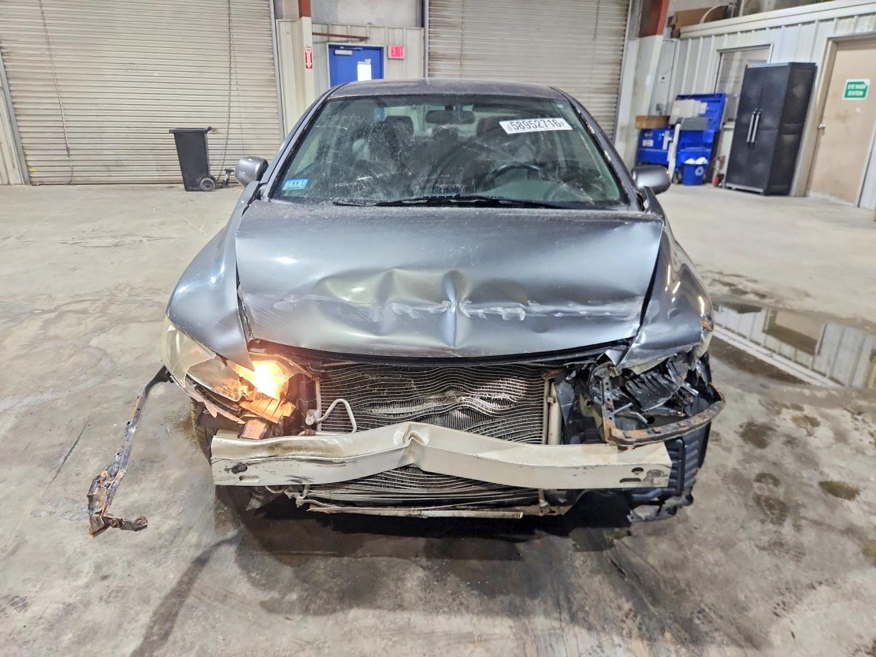 2009 Honda Civic Lx Gray vin: 2HGFA16519H343653