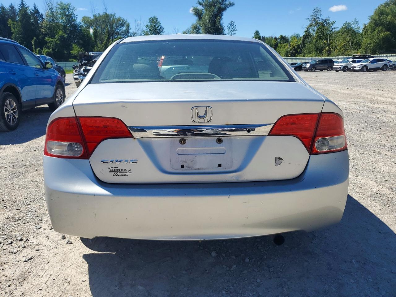 2009 Honda Civic Lx Silver vin: 2HGFA16519H356967