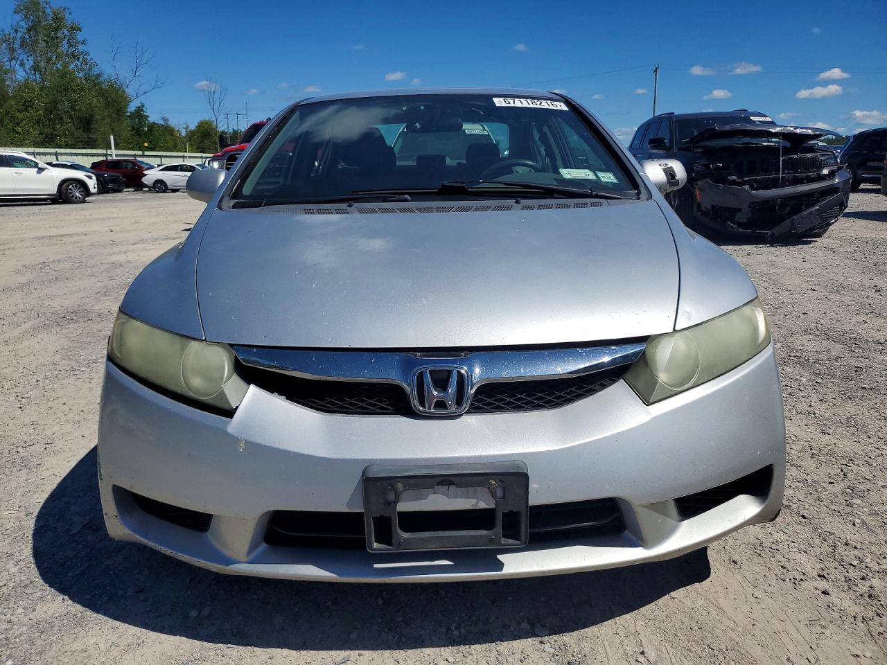 2009 Honda Civic Lx Silver vin: 2HGFA16519H356967