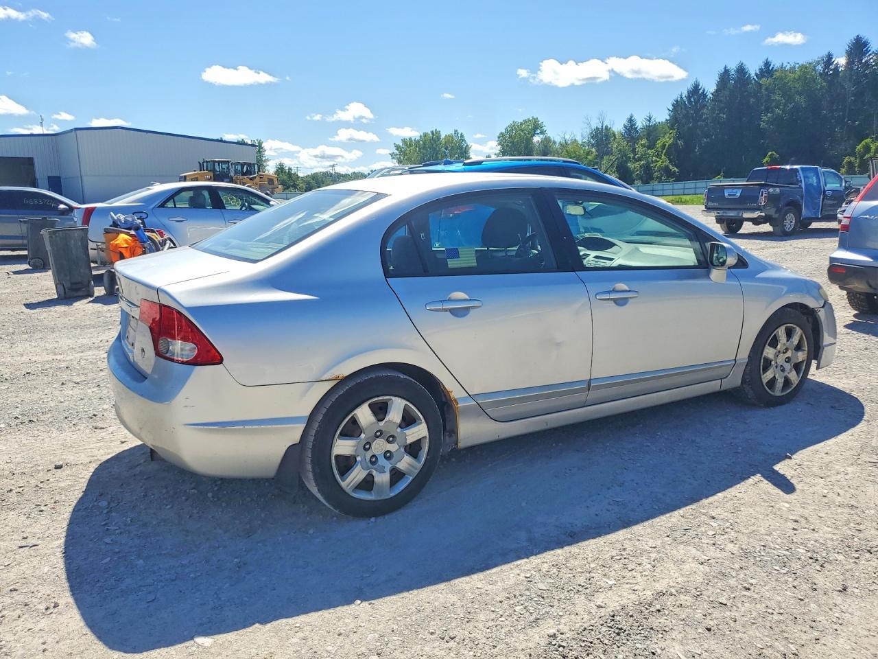 2009 Honda Civic Lx Silver vin: 2HGFA16519H356967