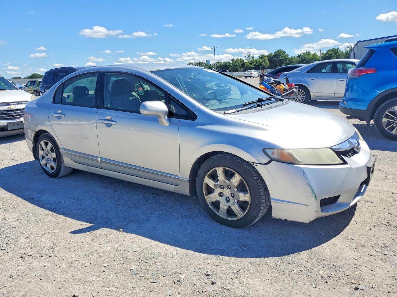 2009 Honda Civic Lx Silver vin: 2HGFA16519H356967