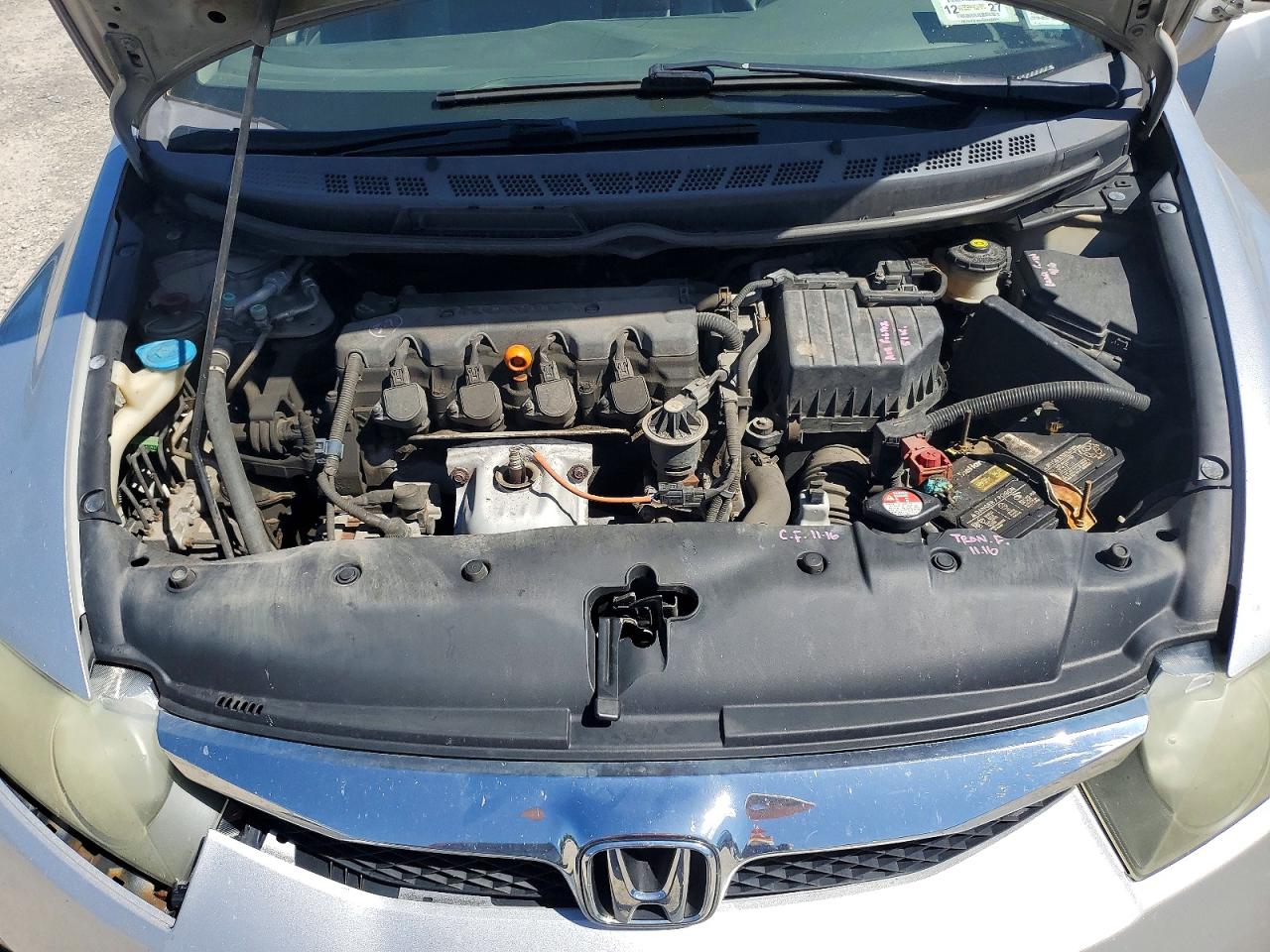 2009 Honda Civic Lx Silver vin: 2HGFA16519H356967