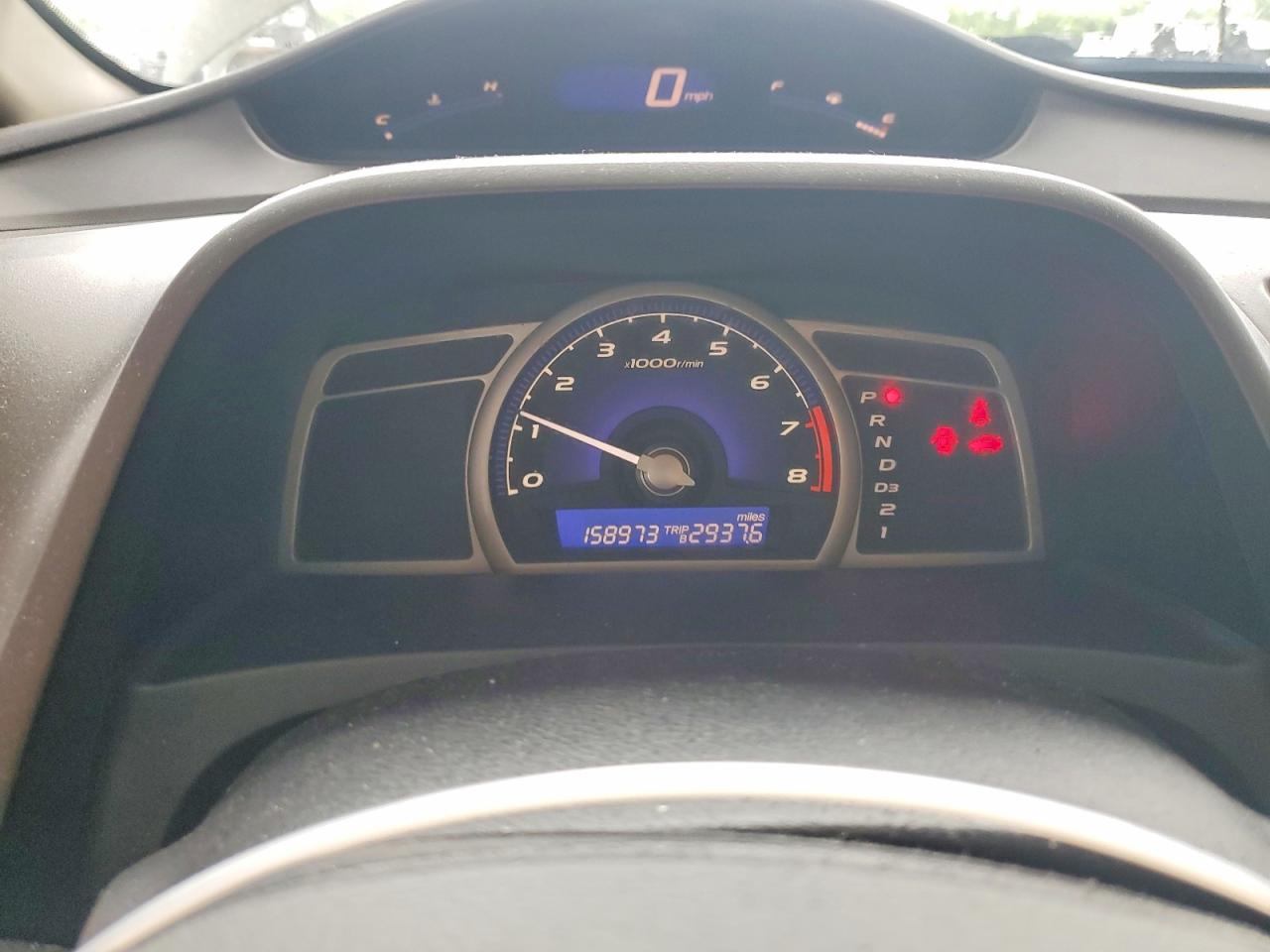 2009 Honda Civic Lx White vin: 2HGFA16519H365071