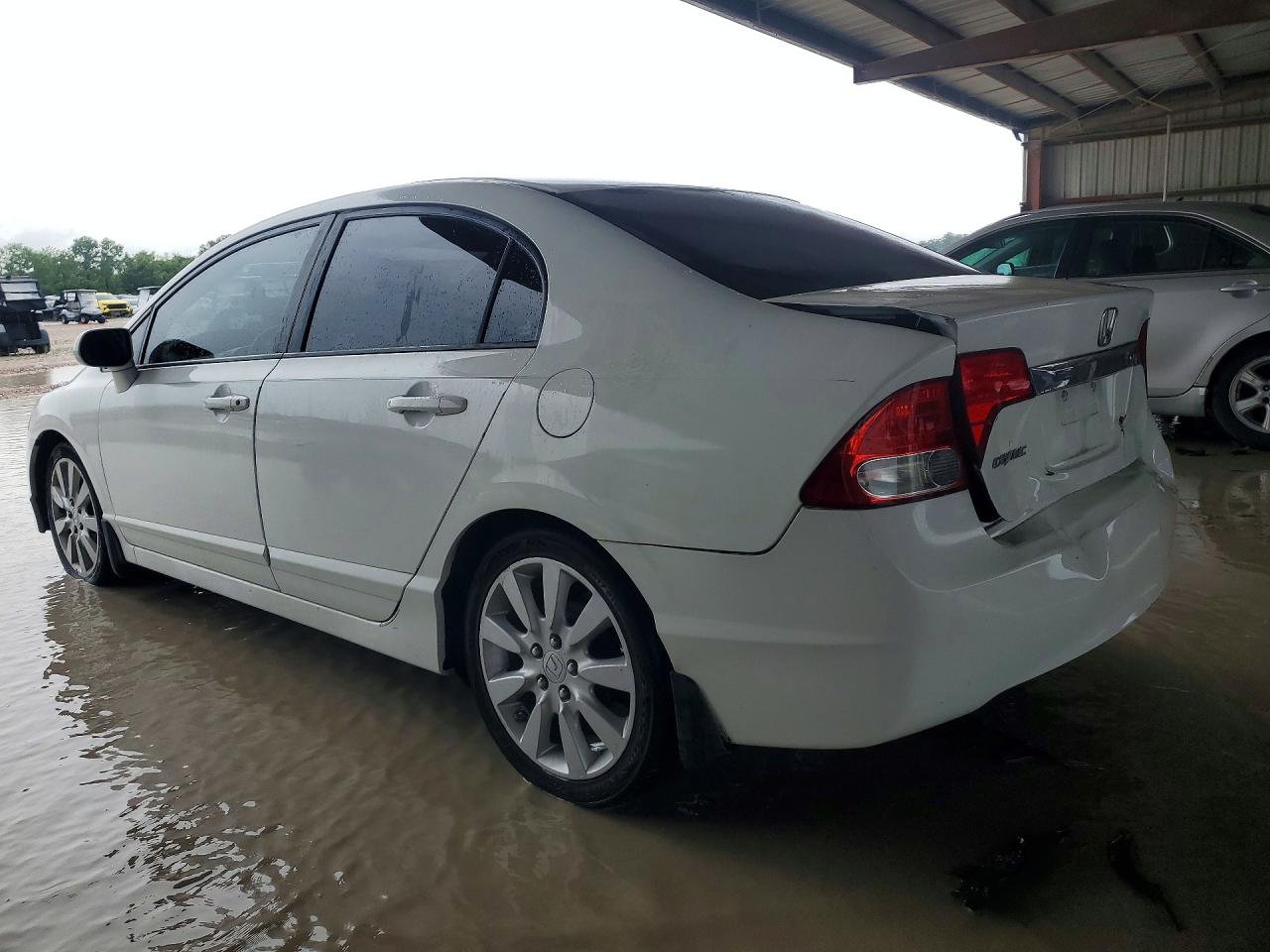 2009 Honda Civic Lx White vin: 2HGFA16519H365071