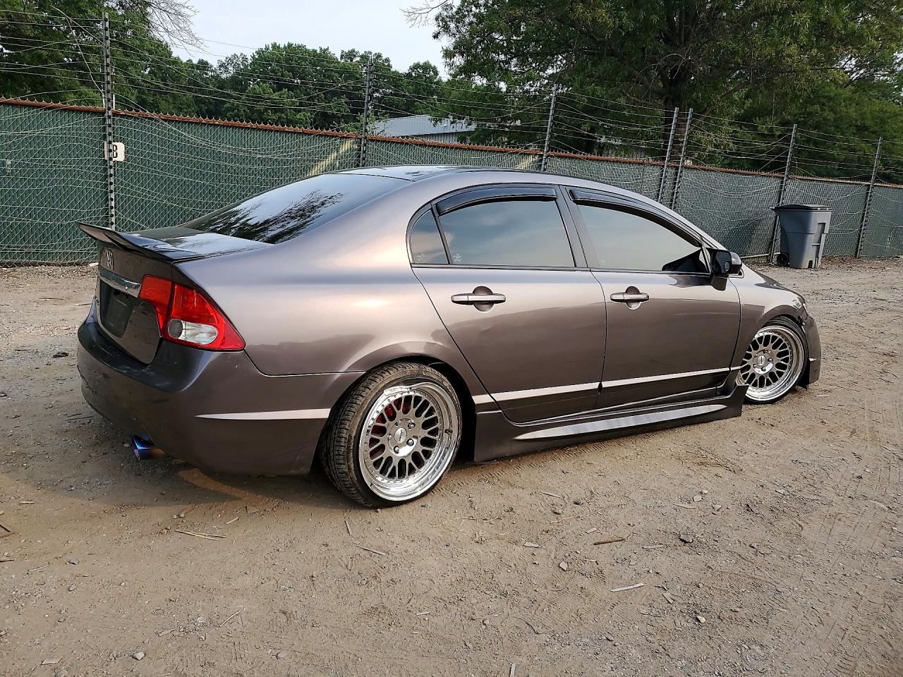 2009 Honda Civic Lx Gray vin: 2HGFA16519H512019