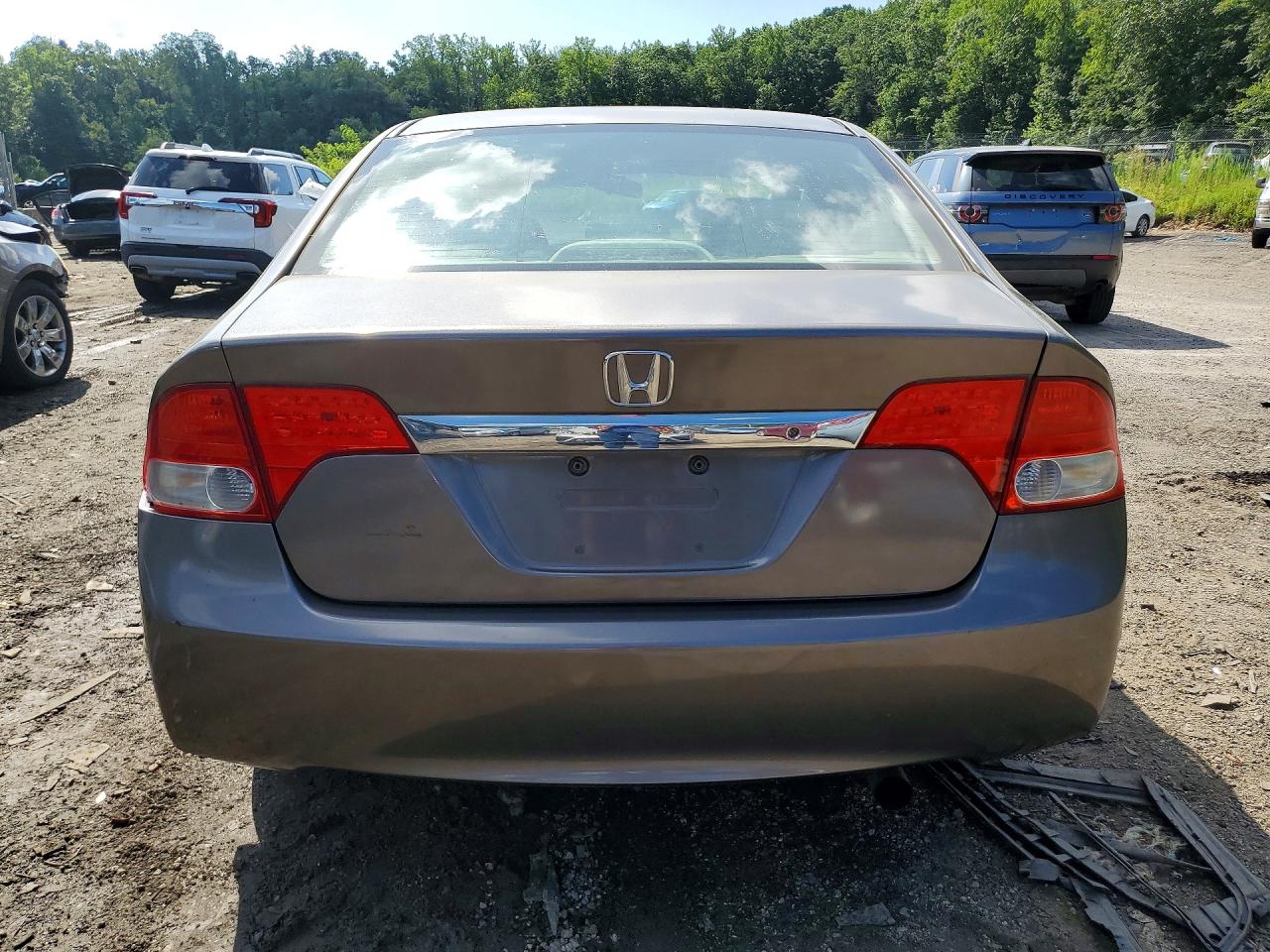 2009 Honda Civic Lx Серый vin: 2HGFA16519H522386