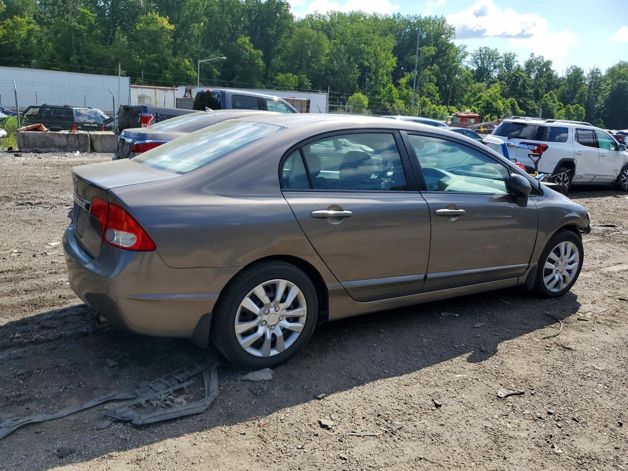 2009 Honda Civic Lx Серый vin: 2HGFA16519H522386