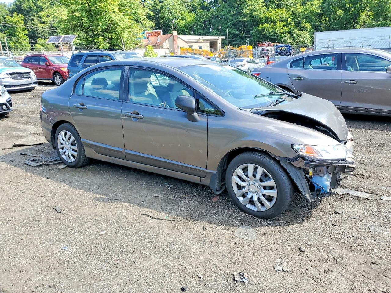 2009 Honda Civic Lx Серый vin: 2HGFA16519H522386
