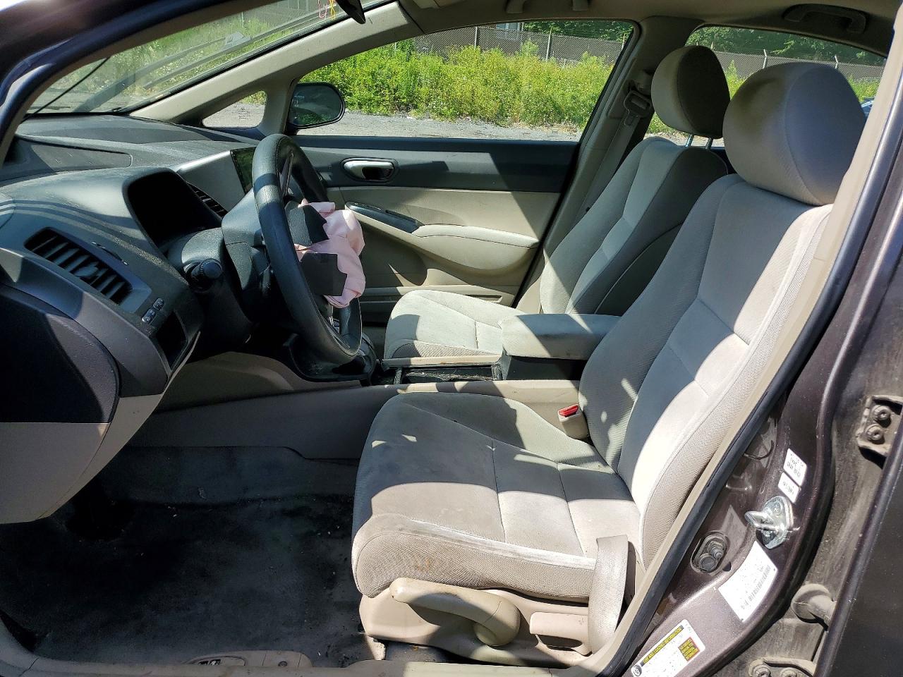 2009 Honda Civic Lx Серый vin: 2HGFA16519H522386