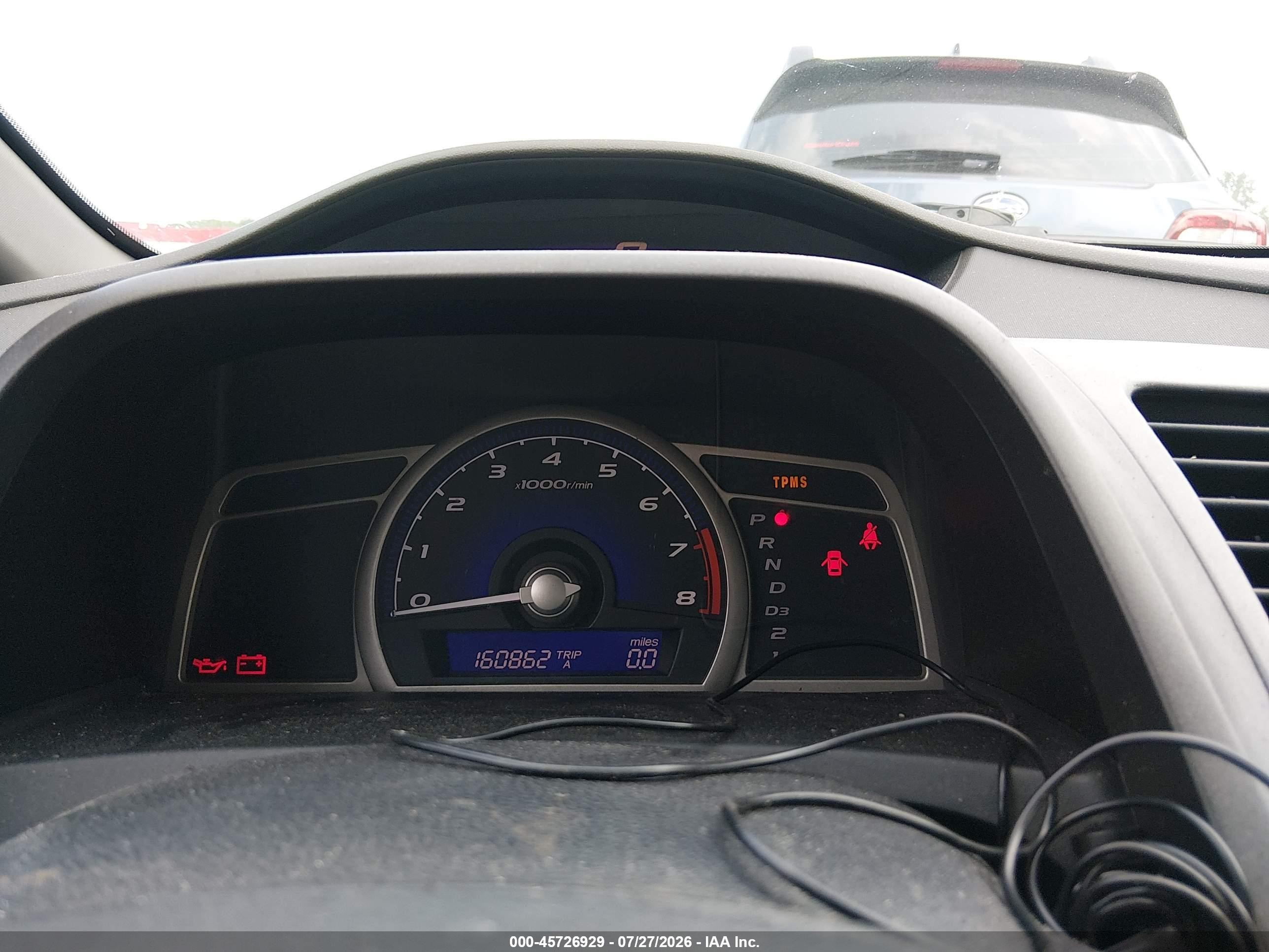 2009 Honda Civic Lx Серый vin: 2HGFA16519H526082