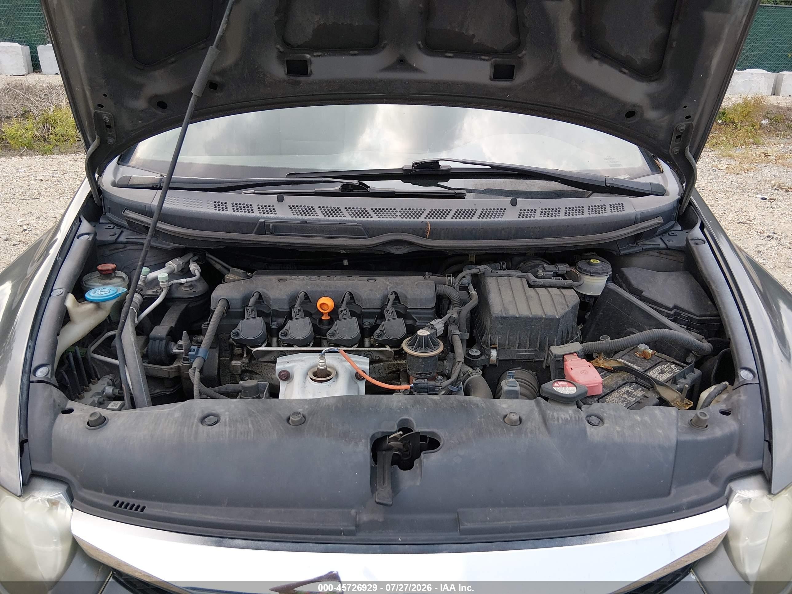2009 Honda Civic Lx Серый vin: 2HGFA16519H526082