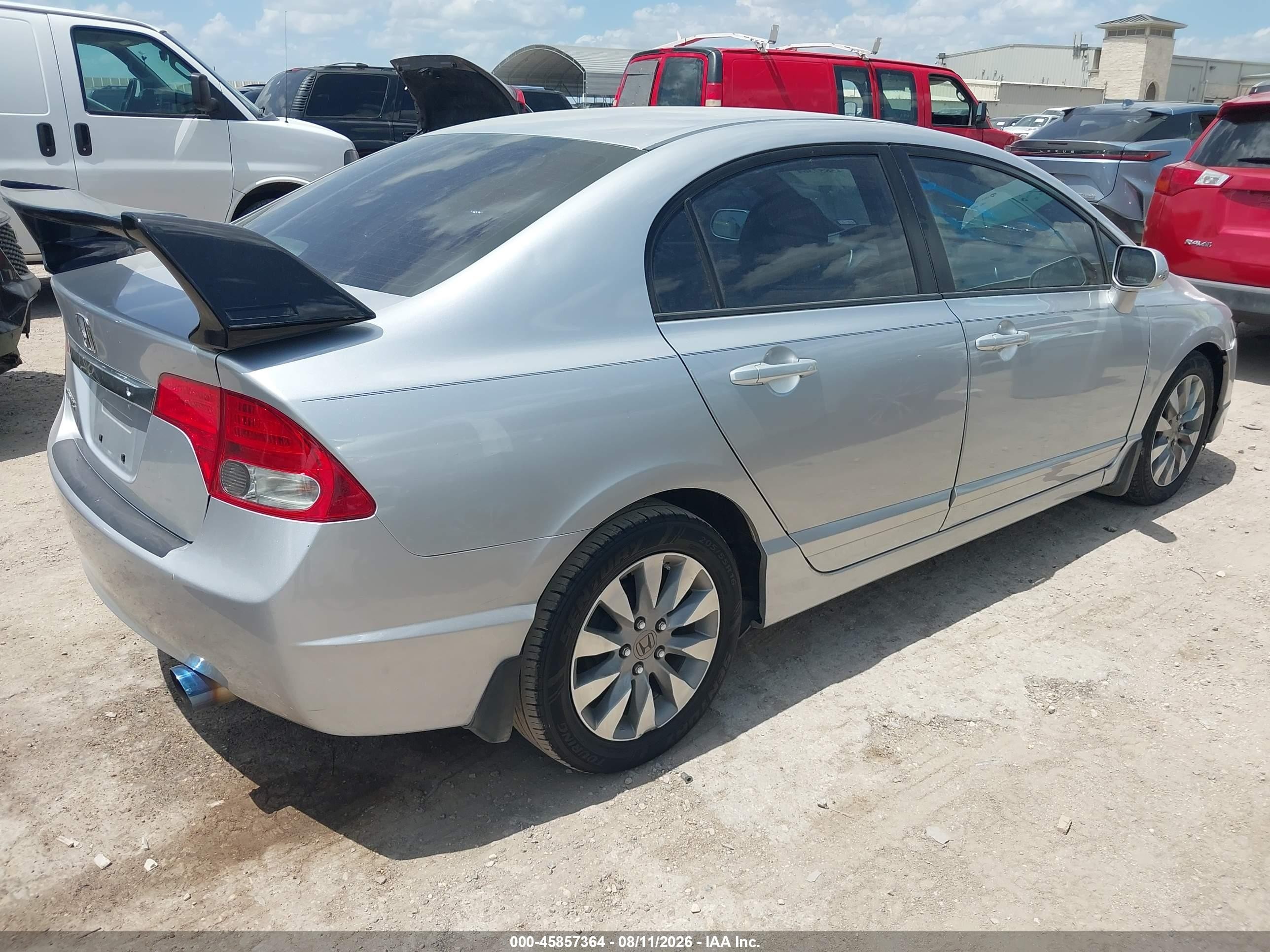 2009 Honda Civic Lx Silver vin: 2HGFA16519H540192