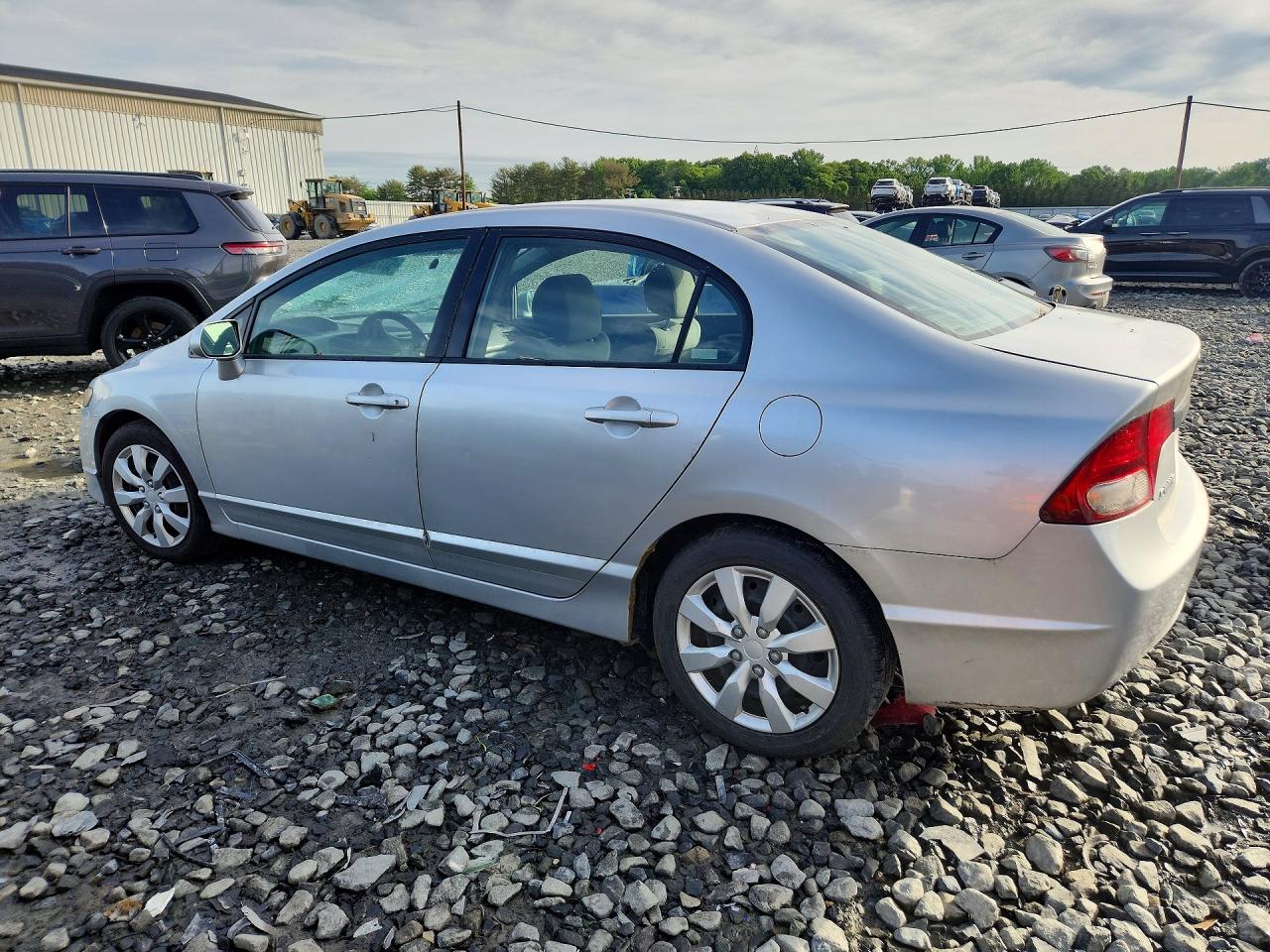 2009 Honda Civic Lx Silver vin: 2HGFA16519H546929