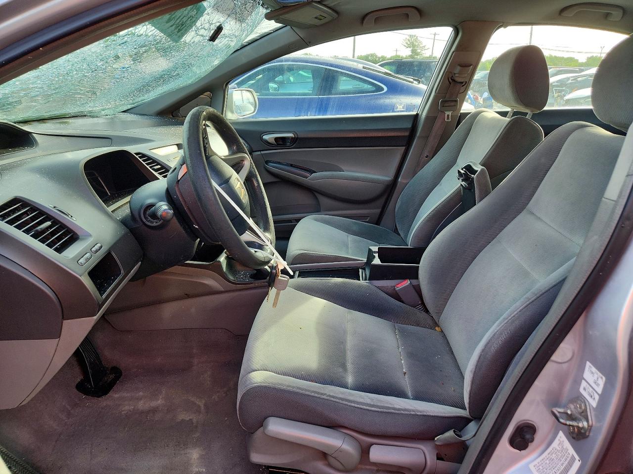 2009 Honda Civic Lx Silver vin: 2HGFA16519H546929