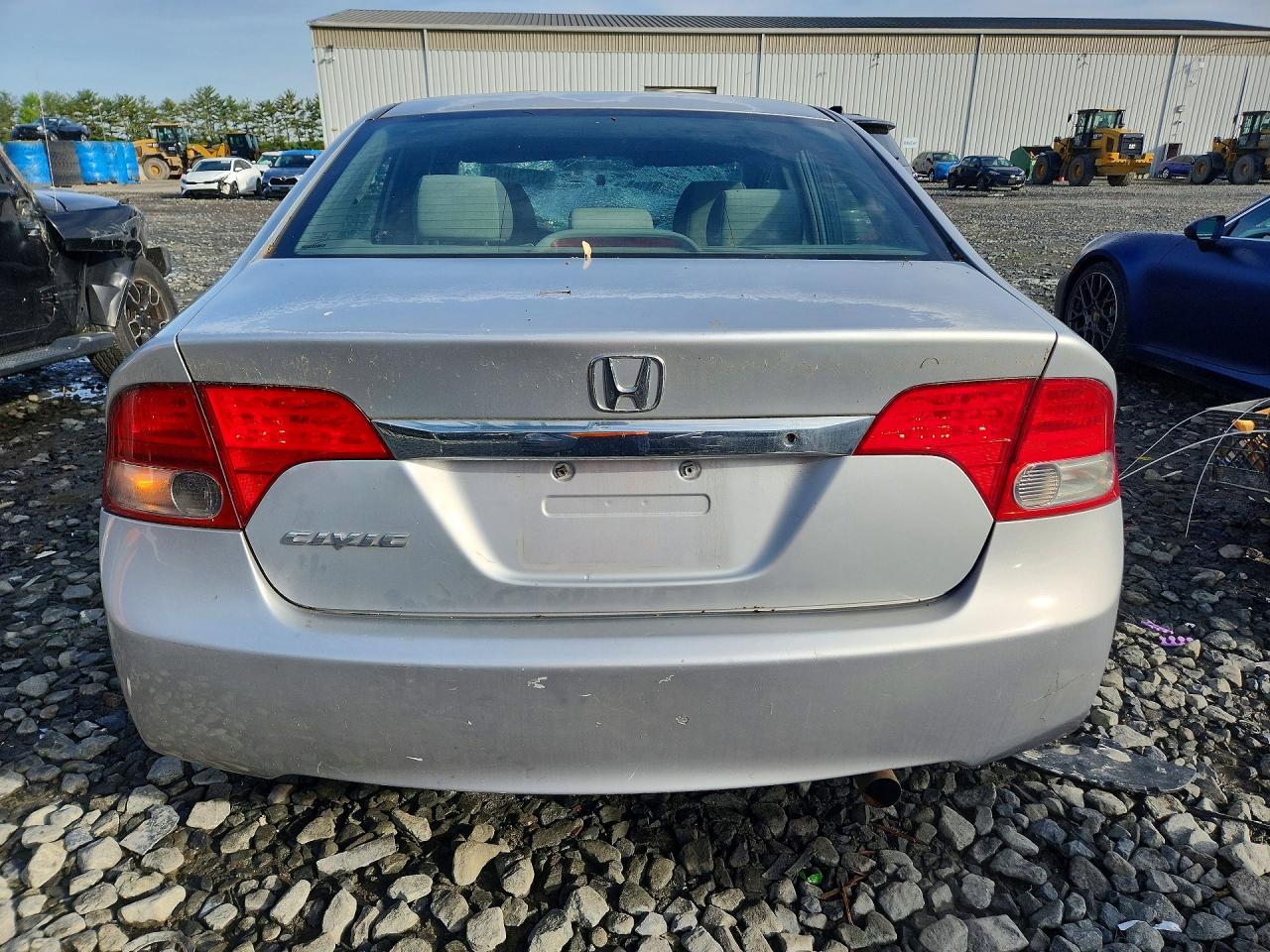 2009 Honda Civic Lx Silver vin: 2HGFA16519H546929