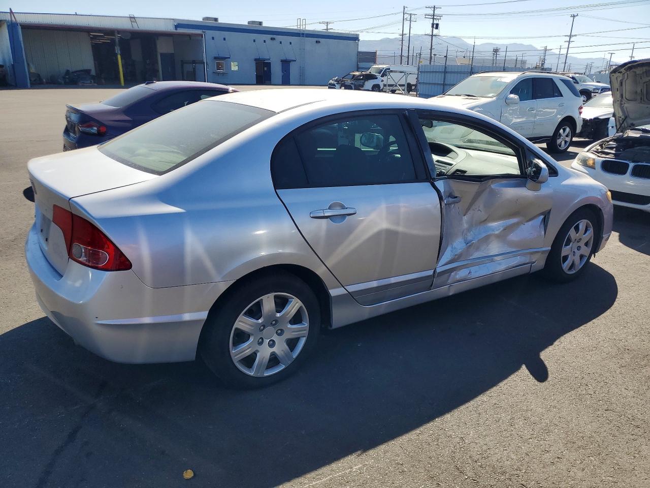 2006 Honda Civic Lx Silver vin: 2HGFA16526H507360