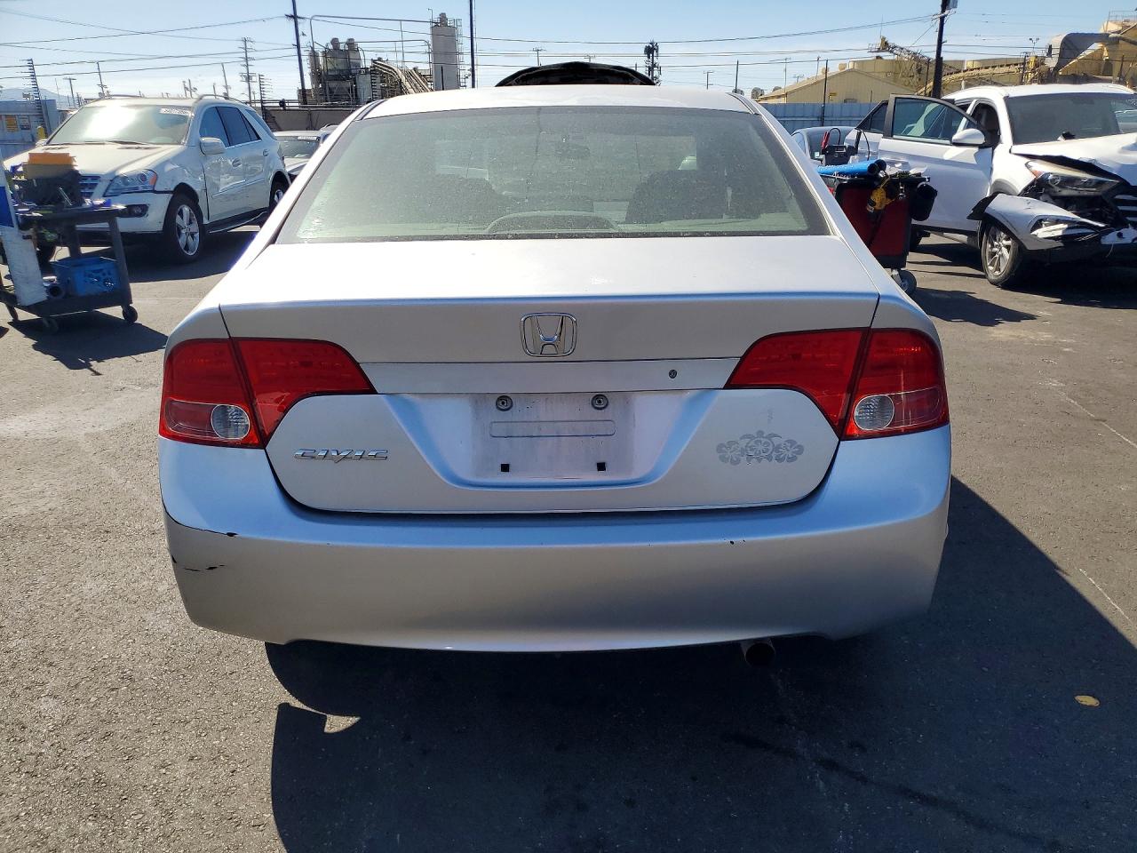 2006 Honda Civic Lx Silver vin: 2HGFA16526H507360