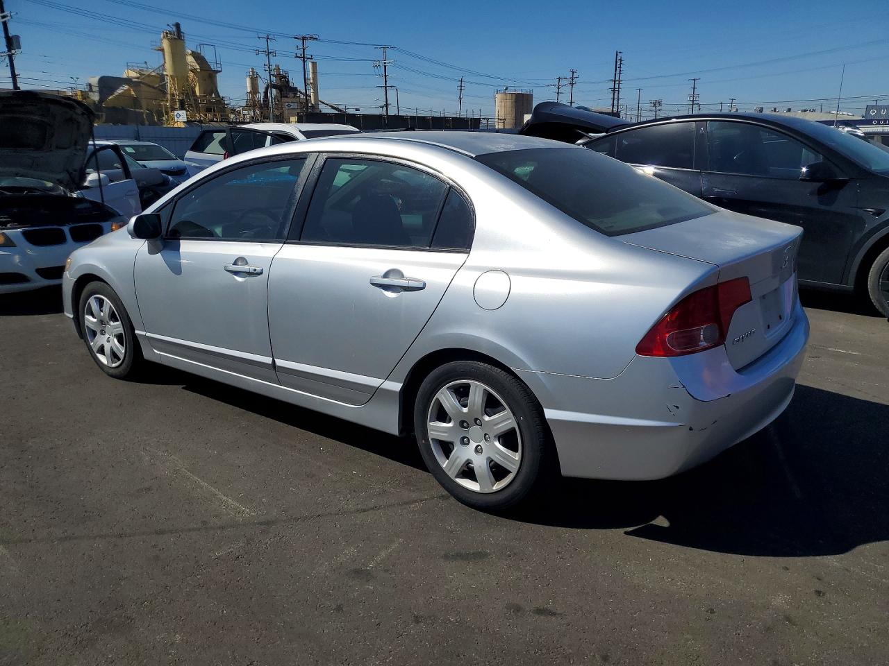 2006 Honda Civic Lx Silver vin: 2HGFA16526H507360
