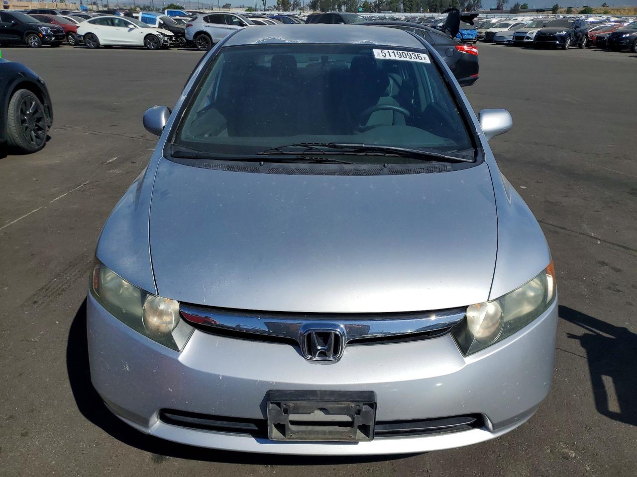 2006 Honda Civic Lx Silver vin: 2HGFA16526H507360