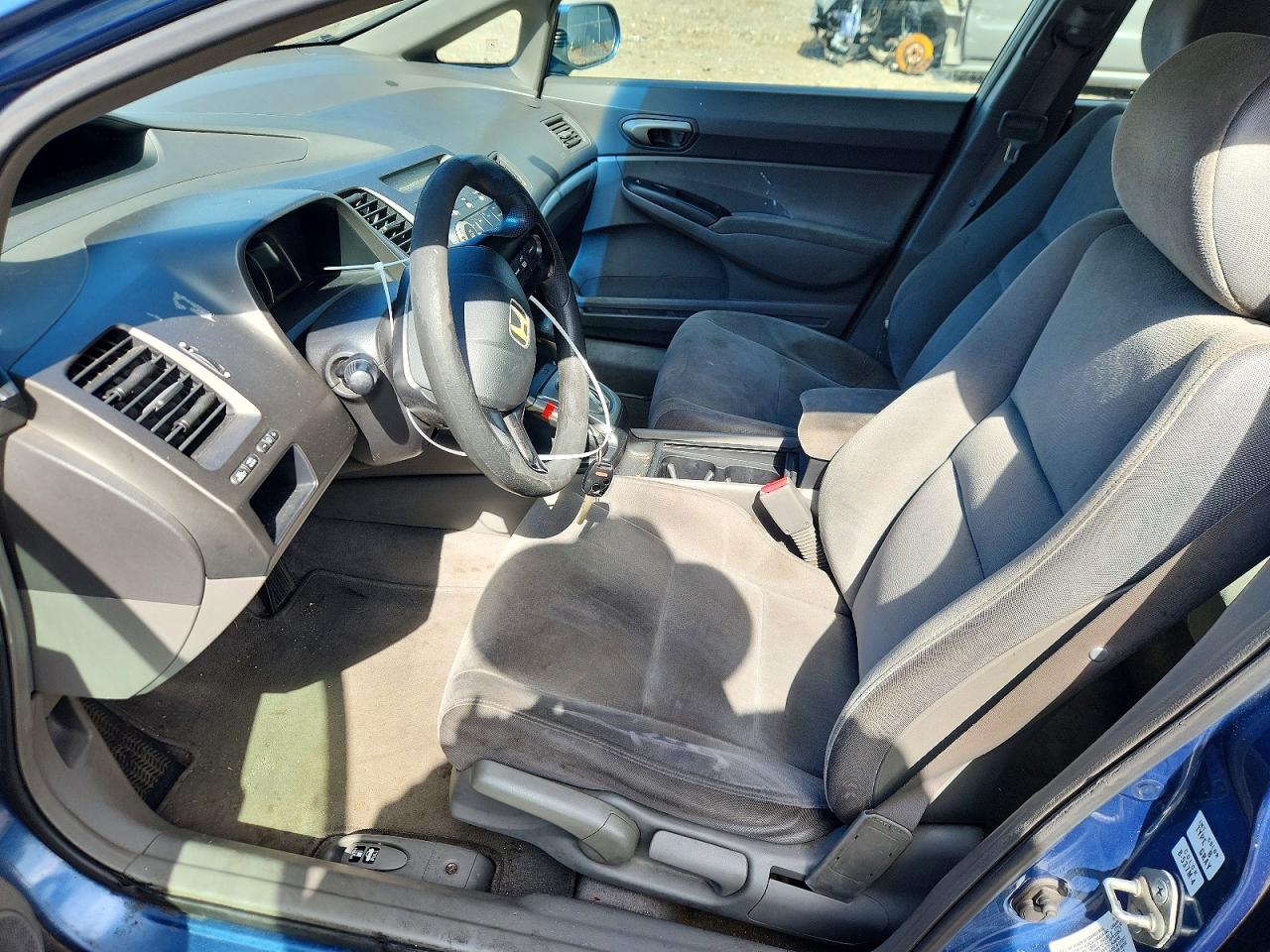 2006 Honda Civic Lx Blue vin: 2HGFA16526H514437