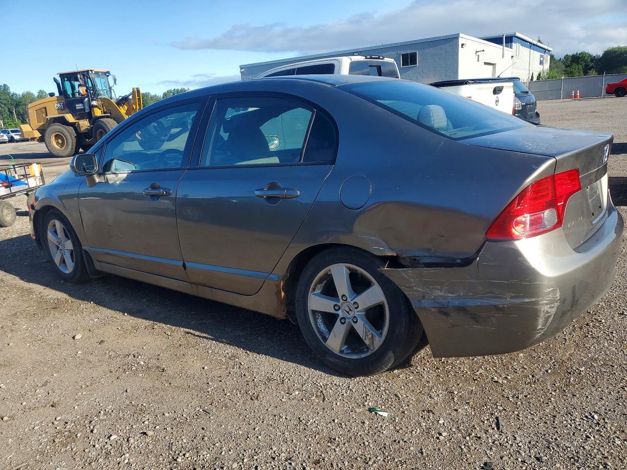 2007 Honda Civic Lx Серый vin: 2HGFA16527H023660