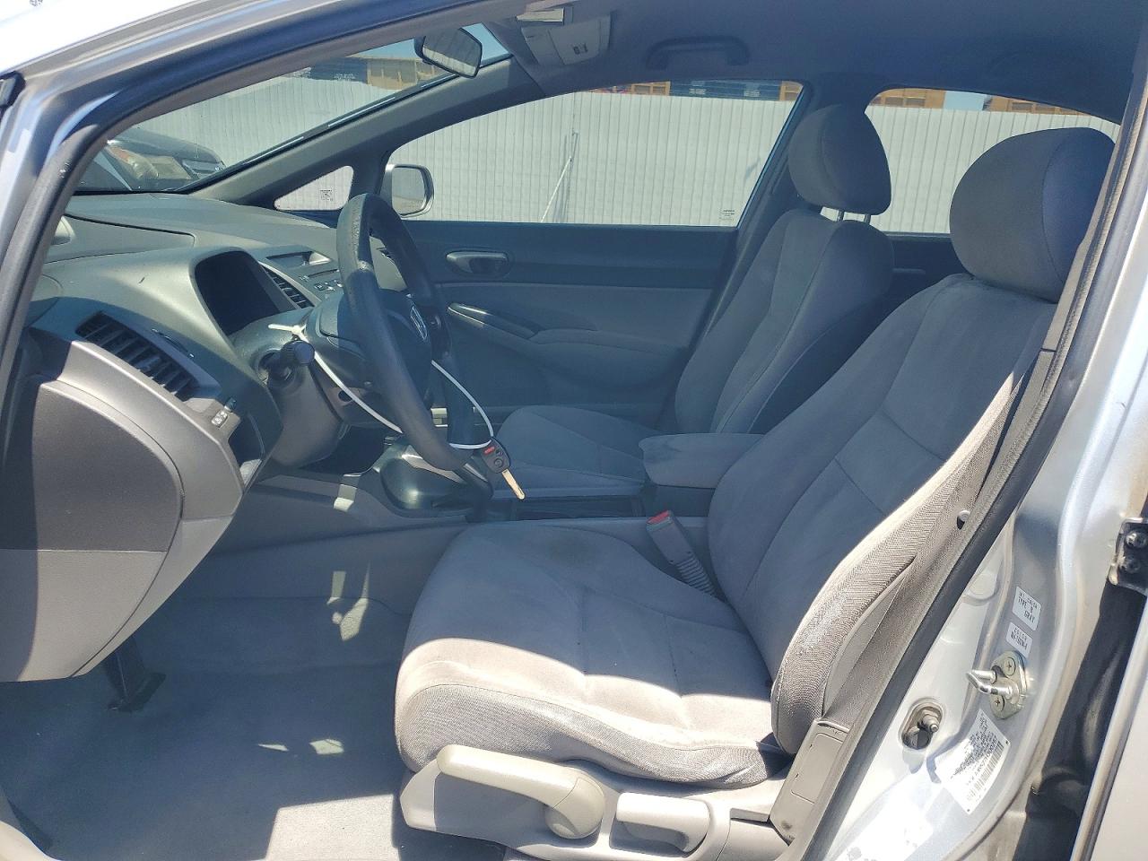 2007 Honda Civic Lx Silver vin: 2HGFA16527H300257