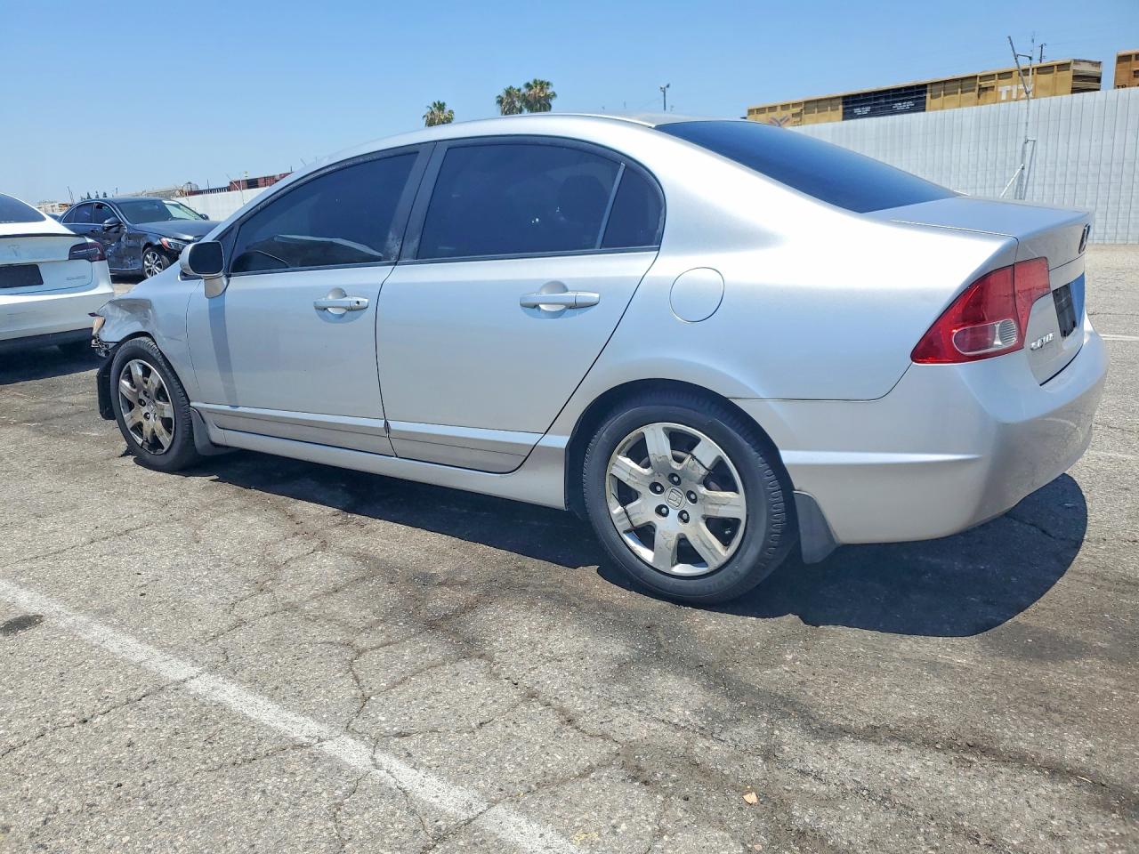 2007 Honda Civic Lx Silver vin: 2HGFA16527H300257