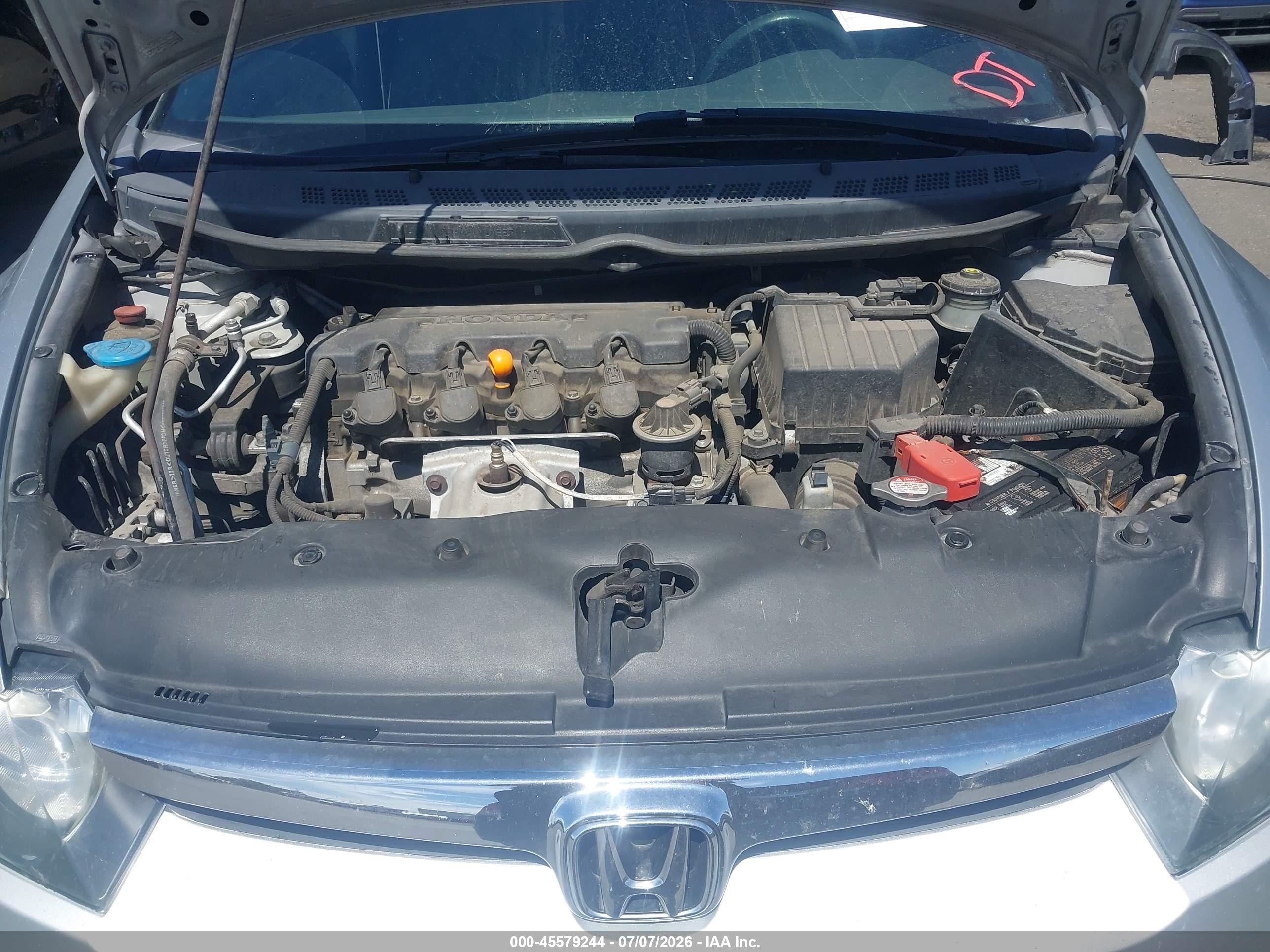 2007 Honda Civic Lx Silver vin: 2HGFA16527H309055