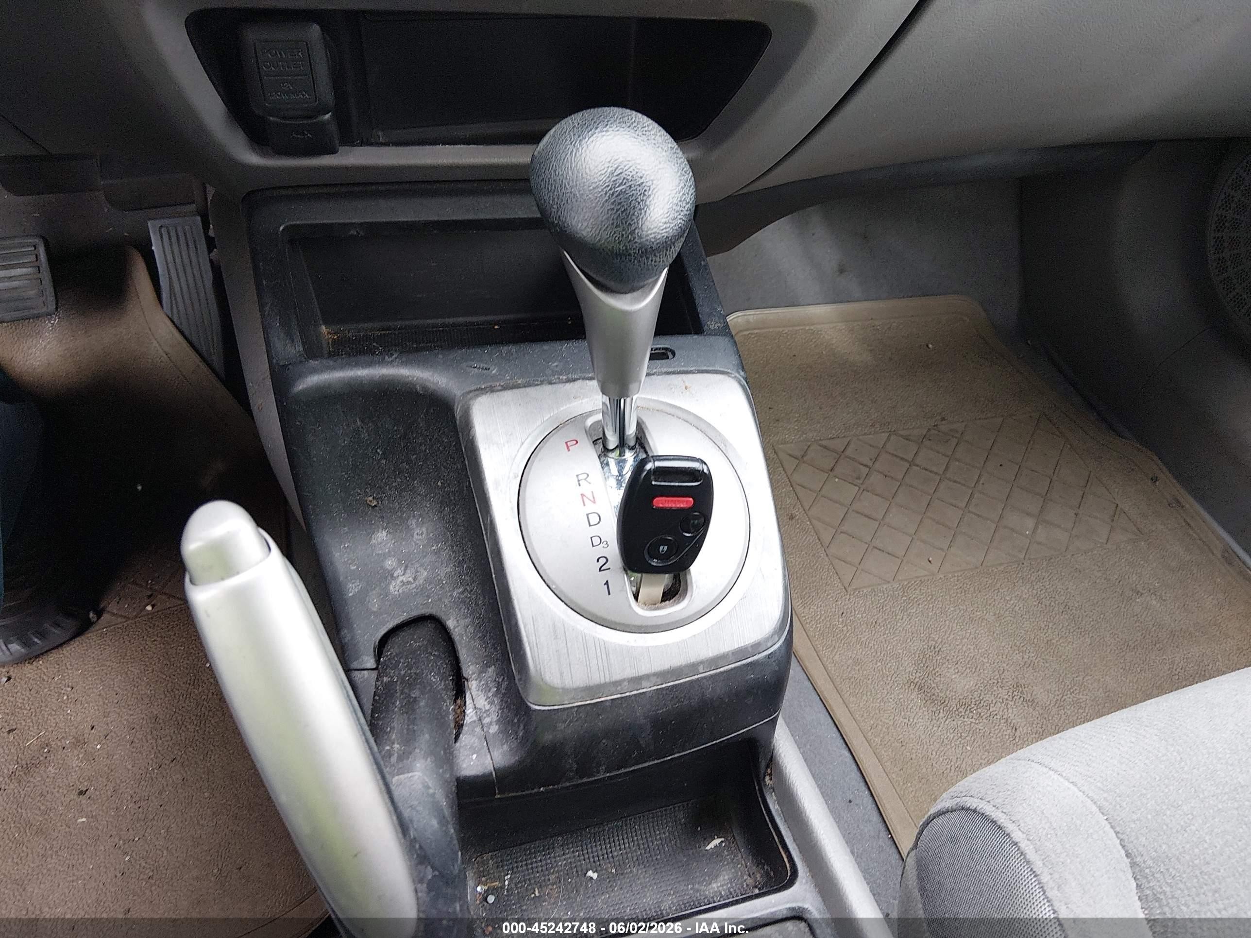 2007 Honda Civic Lx Gray vin: 2HGFA16527H311596