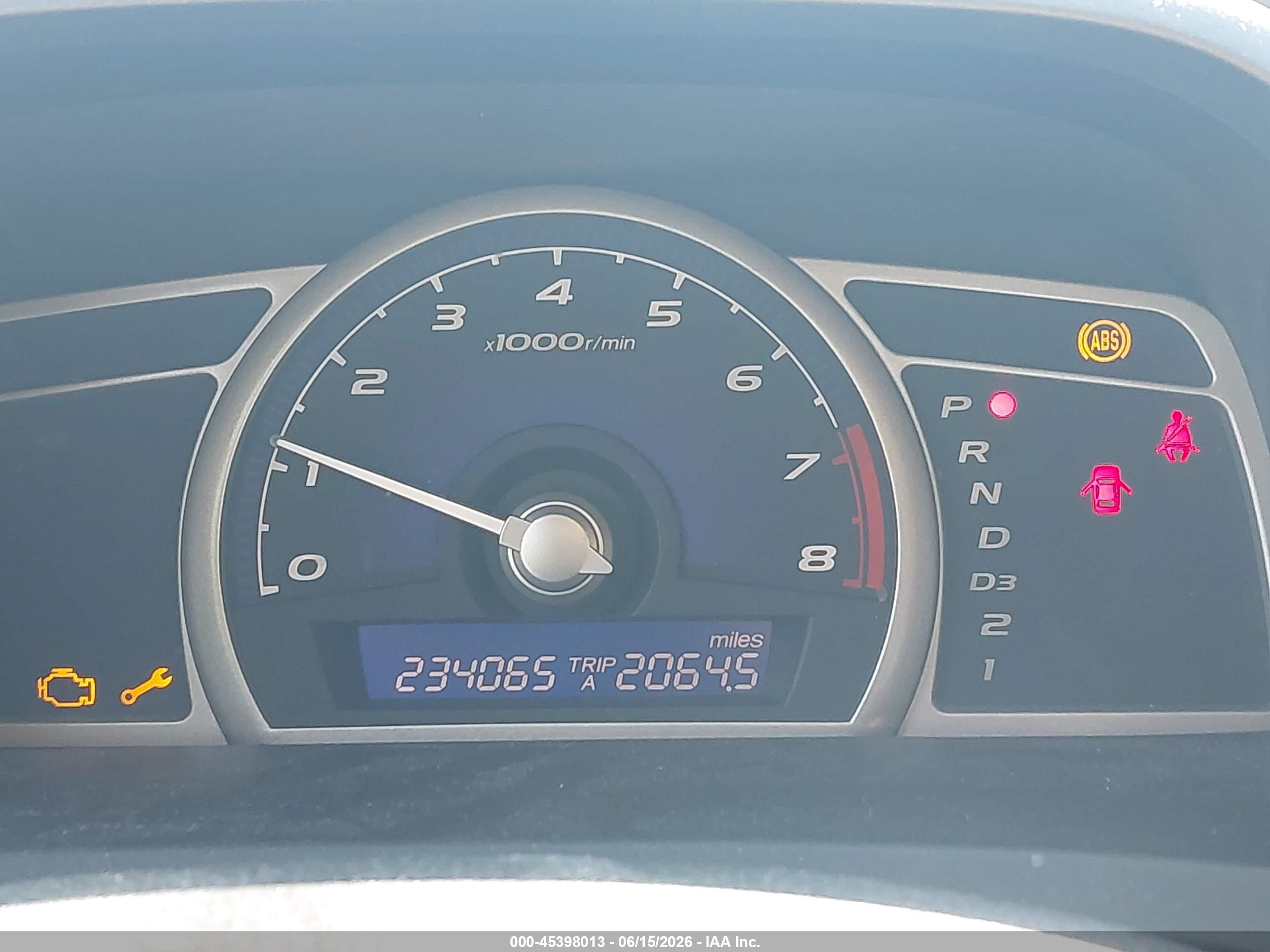 2007 Honda Civic Lx White vin: 2HGFA16527H313011