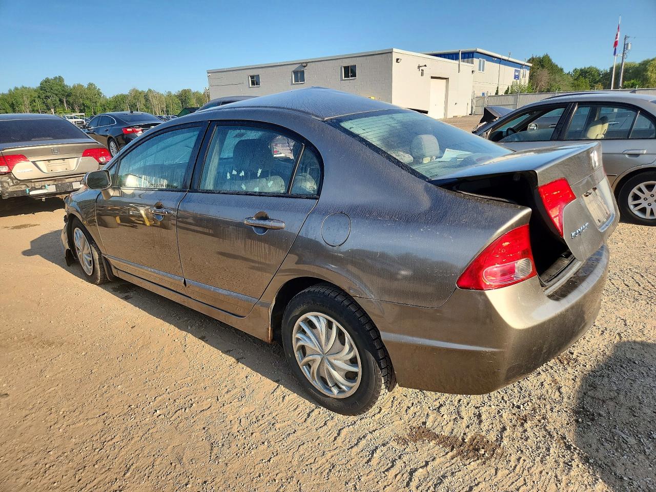 2008 Honda Civic Lx Charcoal vin: 2HGFA16528H104496