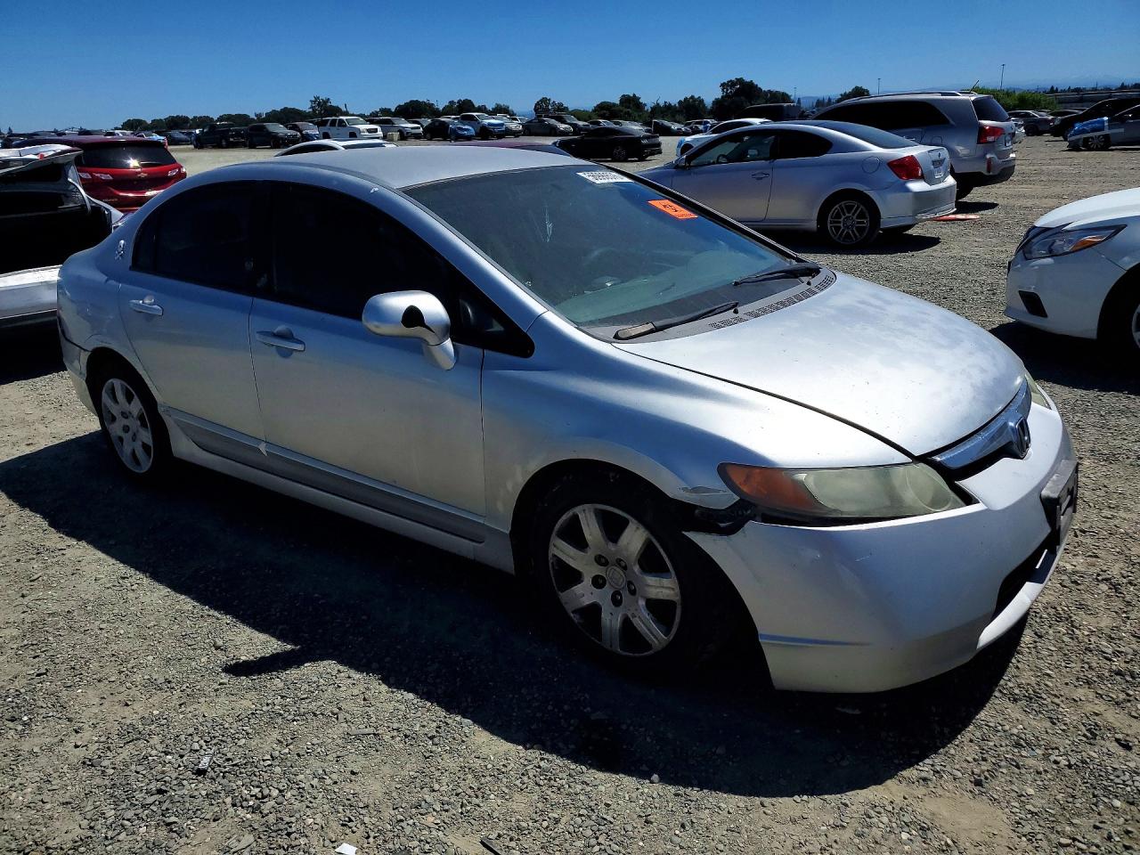 2008 Honda Civic Lx Silver vin: 2HGFA16528H302012